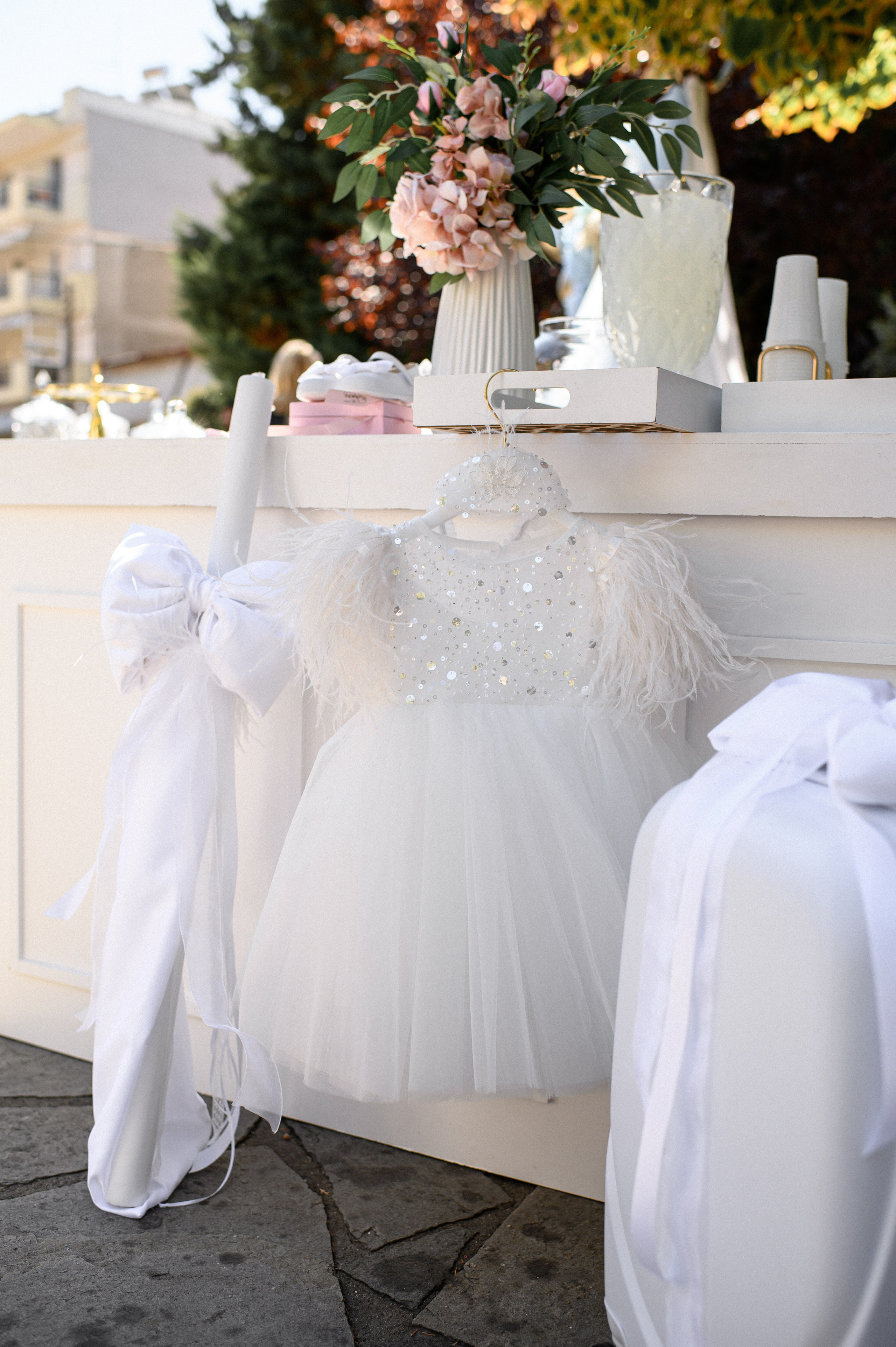 Baptism Aleksandra-Olivia. Family, children, portrait, and event photography in Thessaloniki