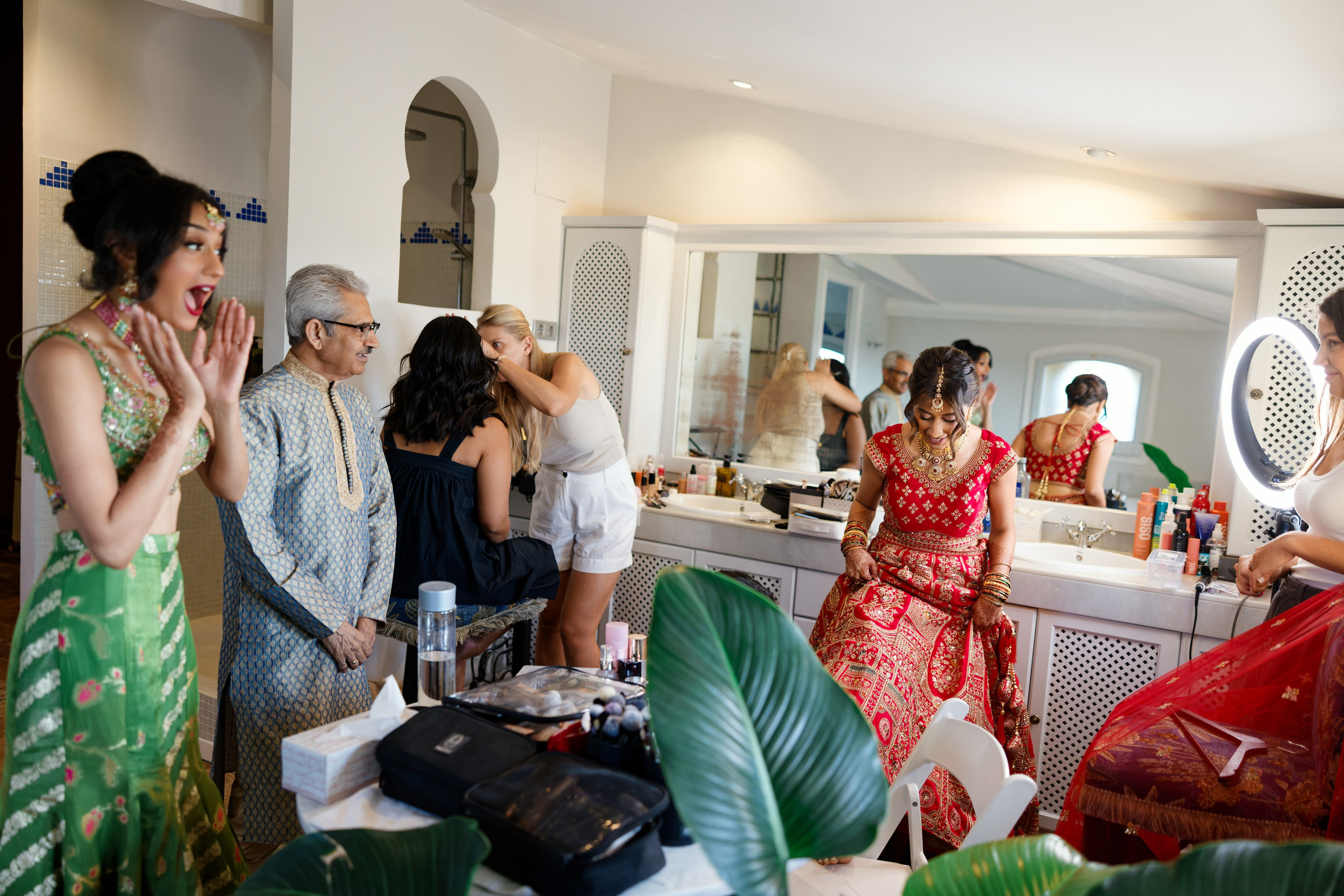 Indian wedding at Gran Villa Rosa, Barcelona