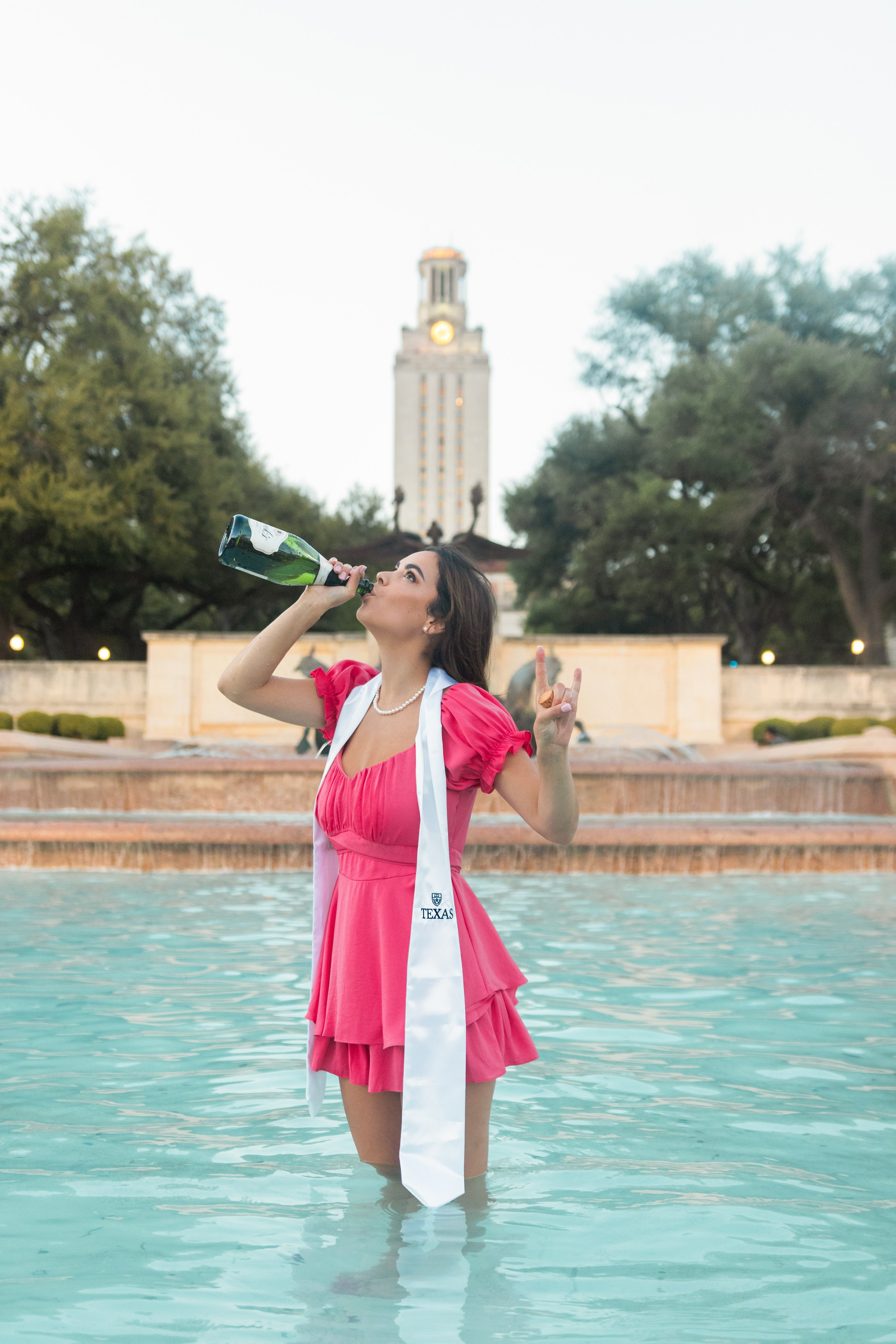 Mia’s senior photoshoot at the University of Texas Austin