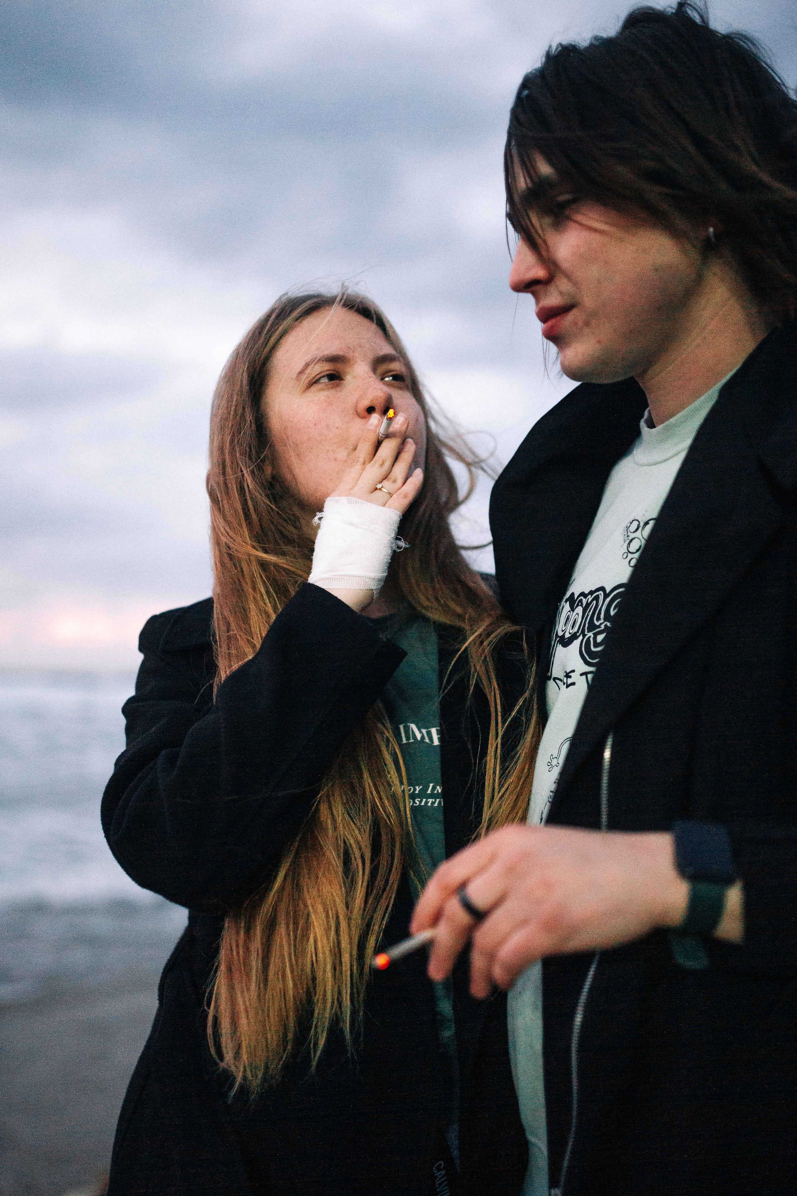 WINTER IN NETANYA. PHOTOGRAPHER IN ISRAEL