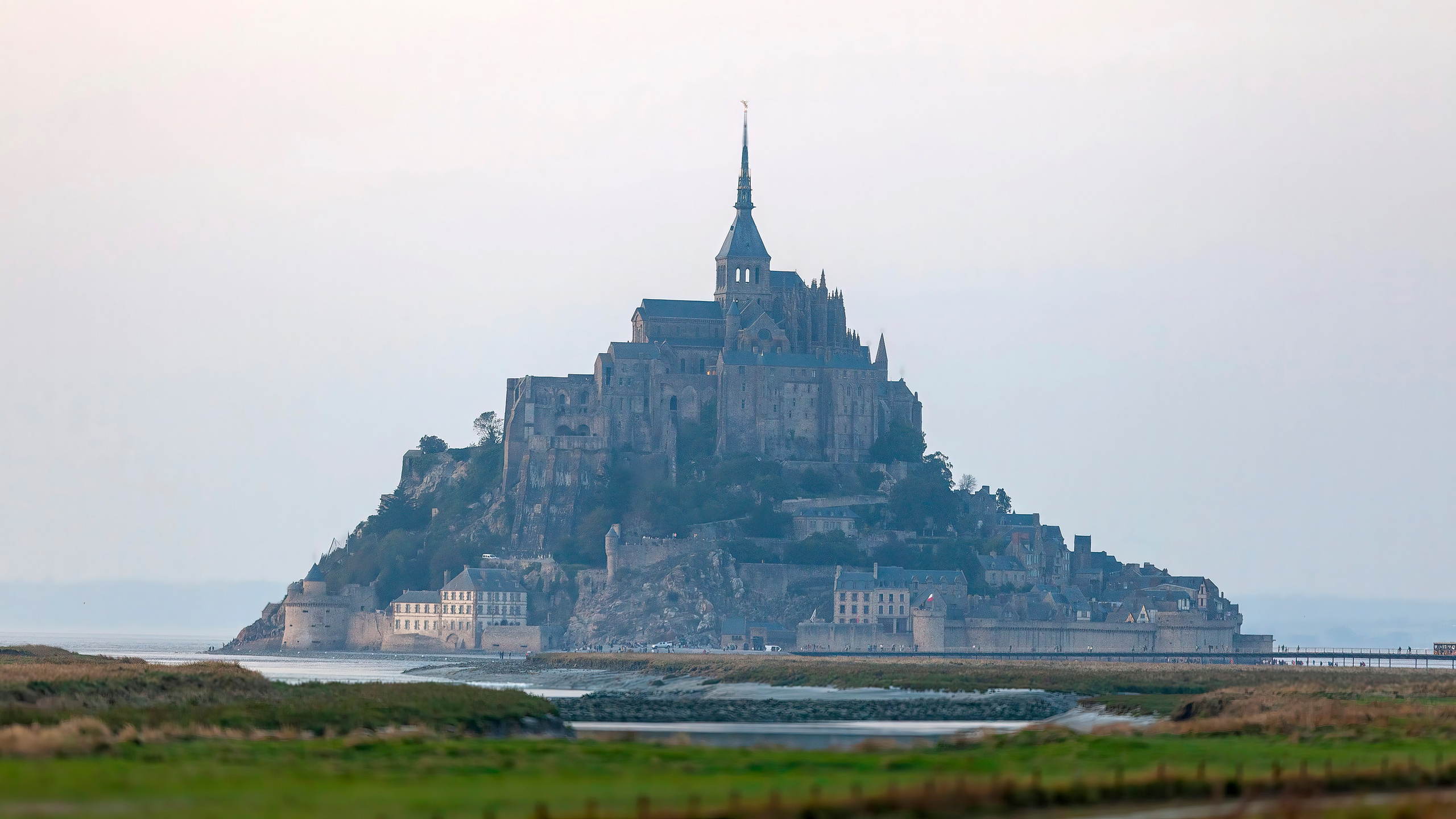 183.Abbey of Mont Saint Michel.France.20.9.2024. Путешествия в формате 360......