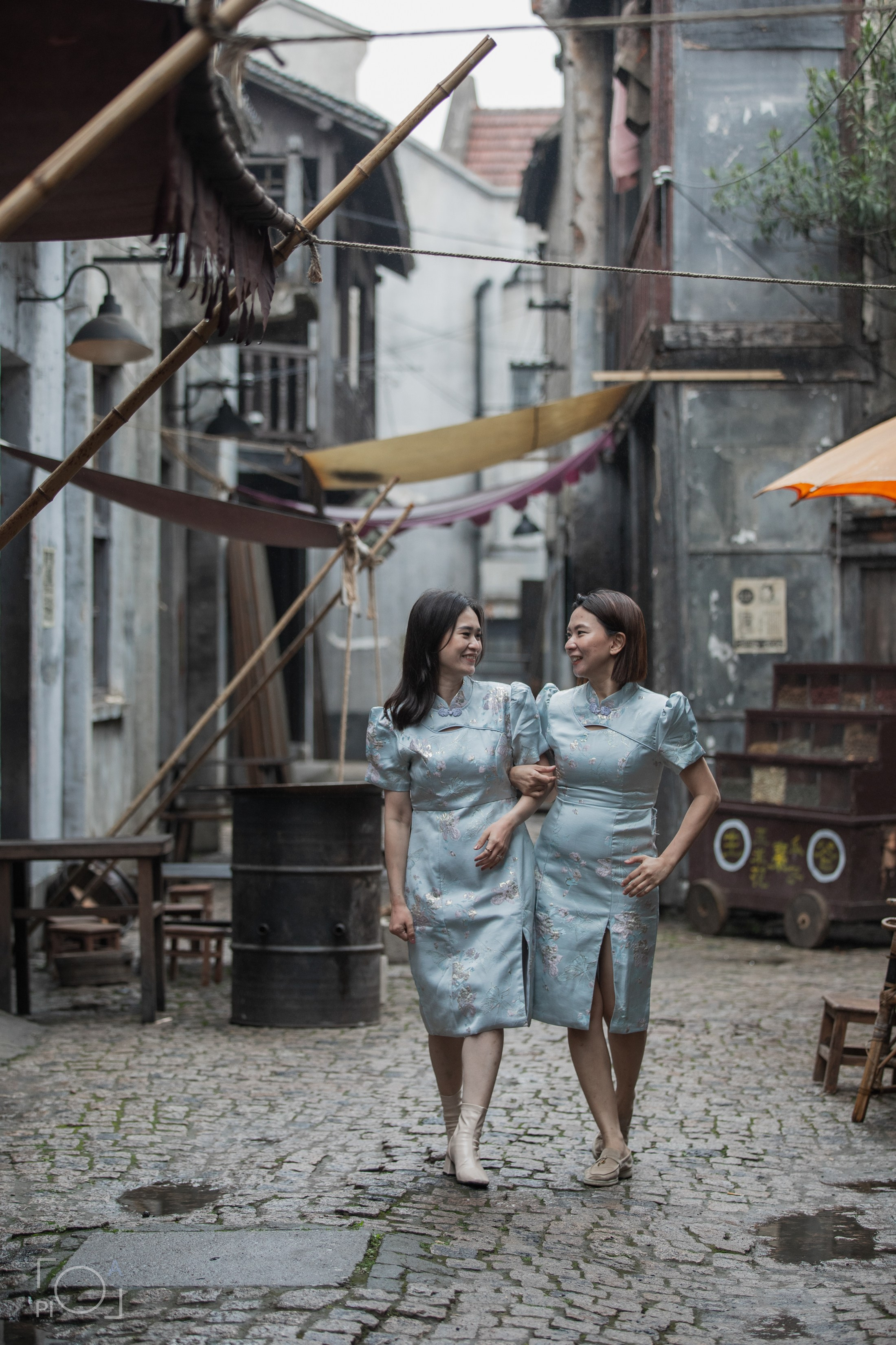 Семейная фотосессия в шанхайской киностудии. Photographer in Shanghai — Lola Pidluskaya