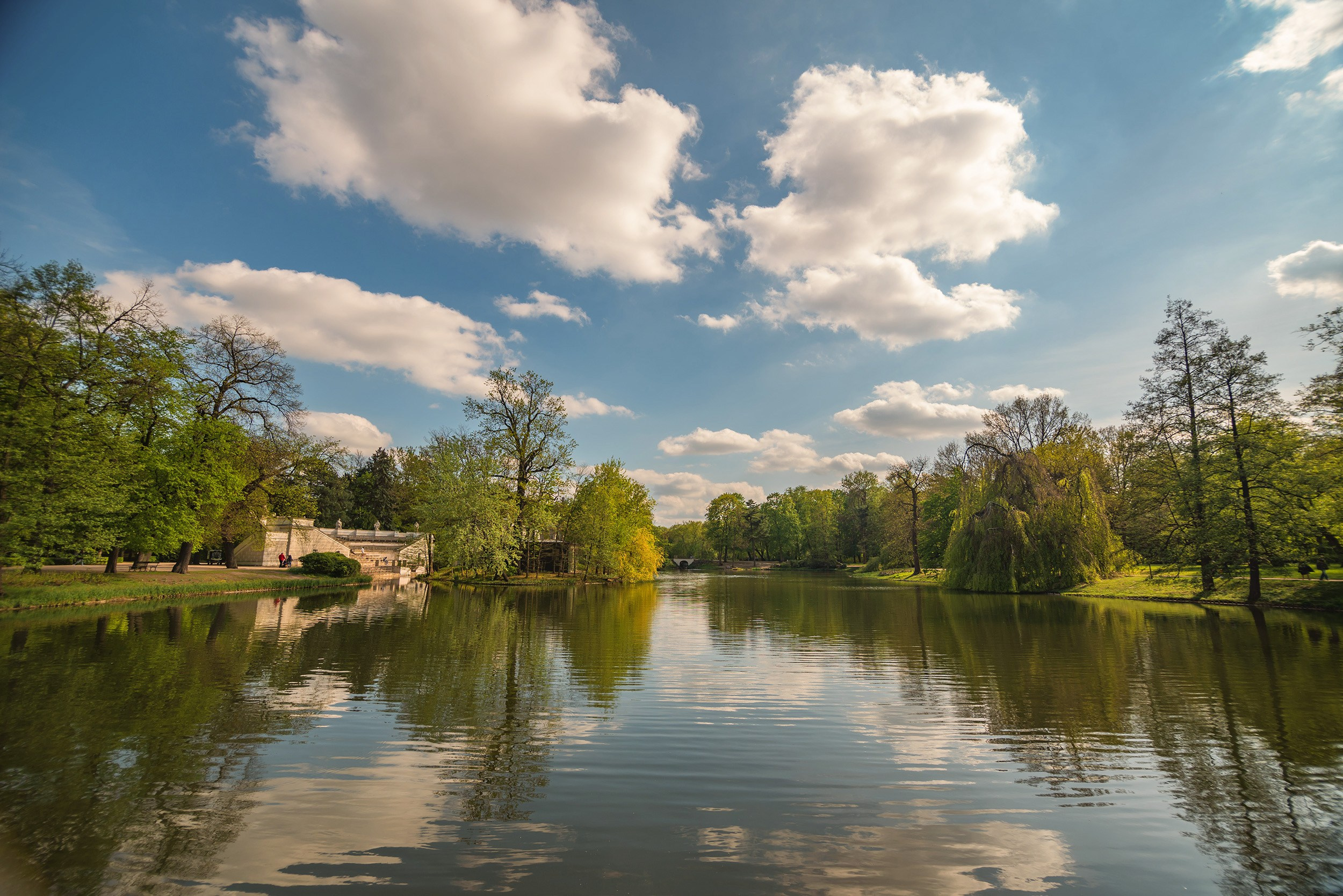 Royal Baths Park — Warsaw. Photographer in Yerevan