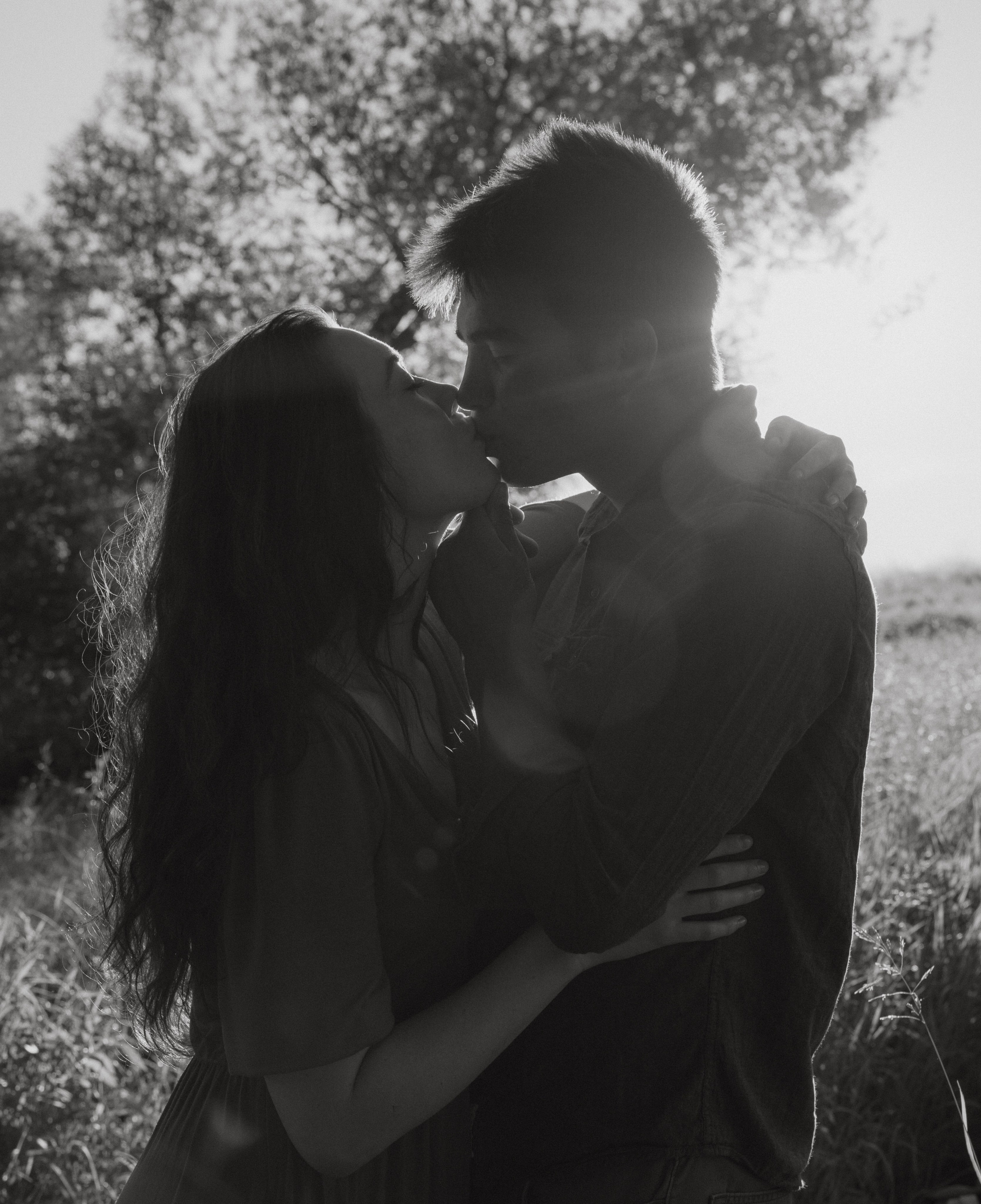 Walking away down a wooded path