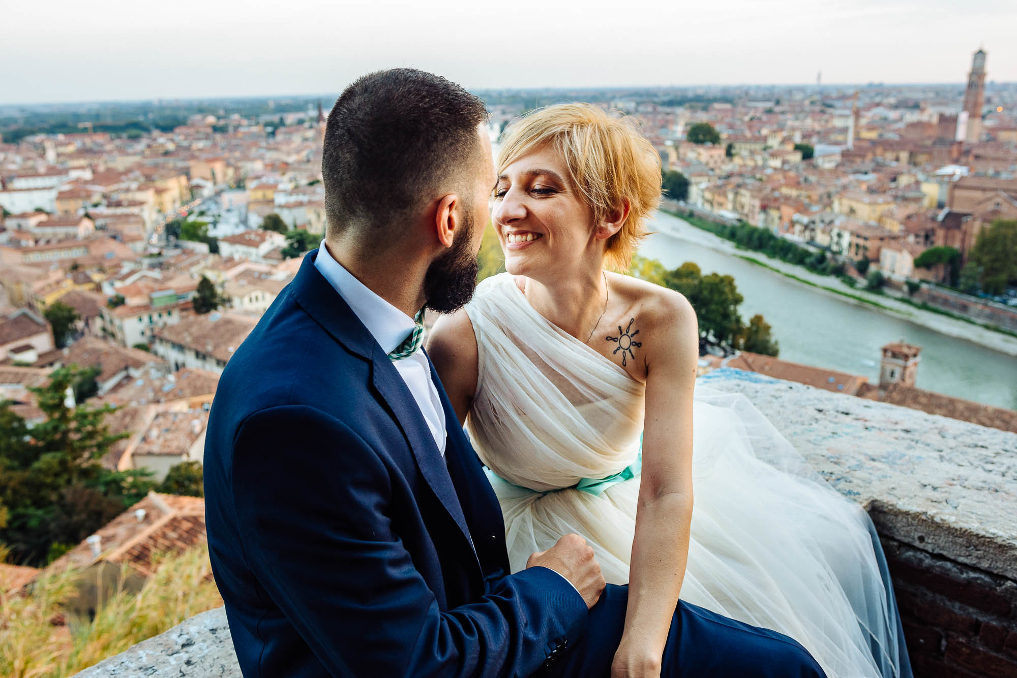 F+G| Fotografo di matrimonio a Verona centro