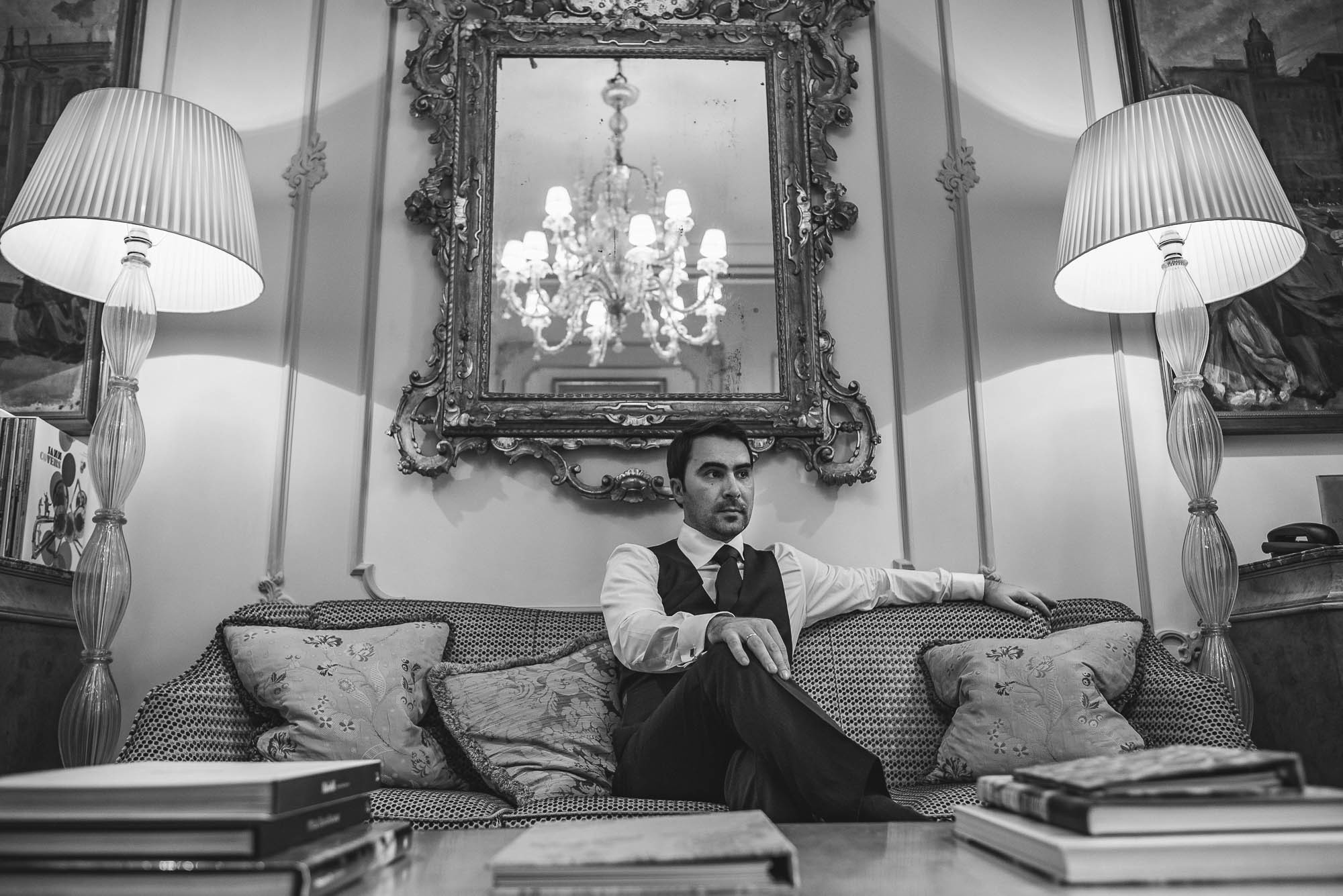 K+N|Servizio foto di matrimonio  in Venezia nella nebbia