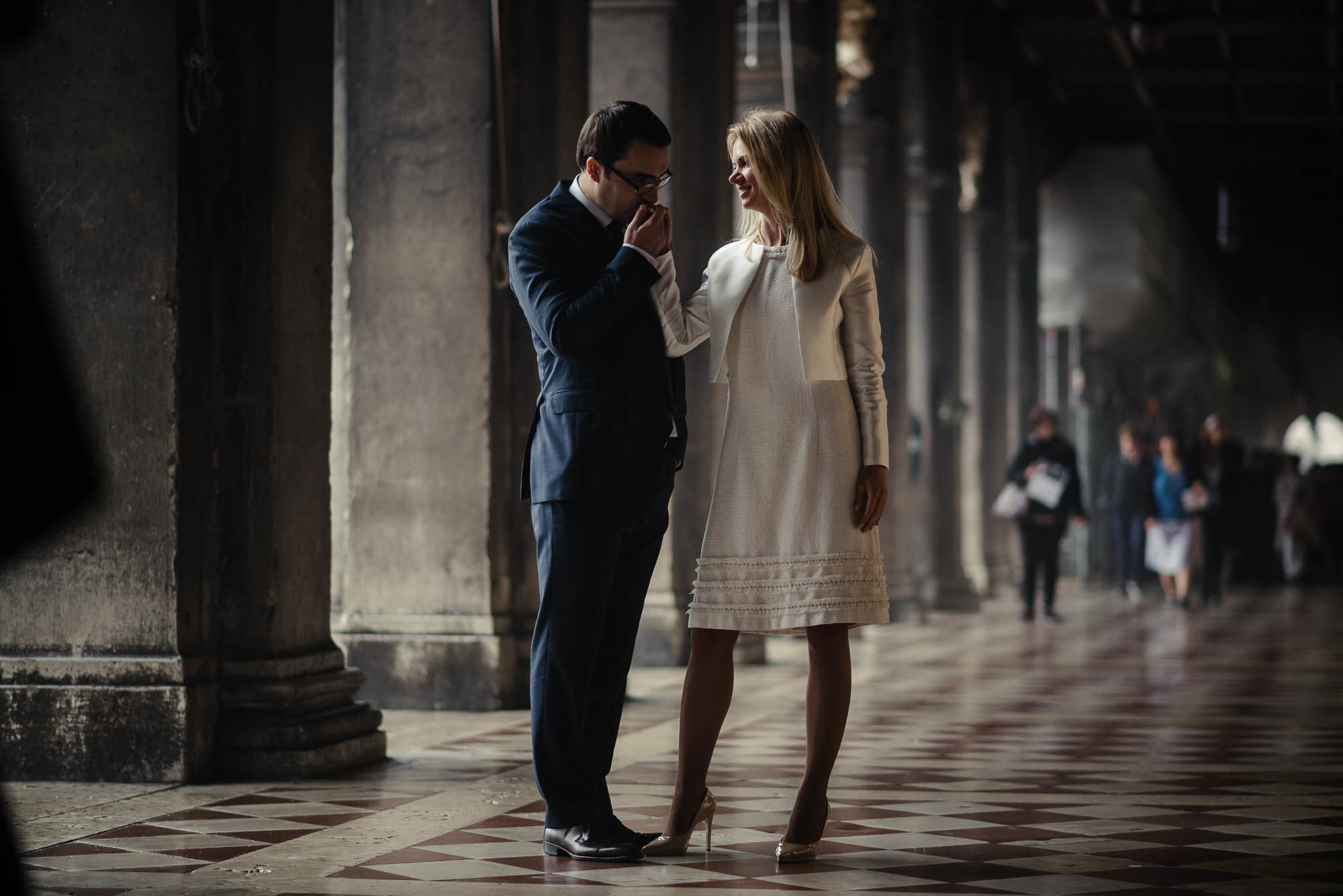K+N|Servizio foto di matrimonio  in Venezia nella nebbia