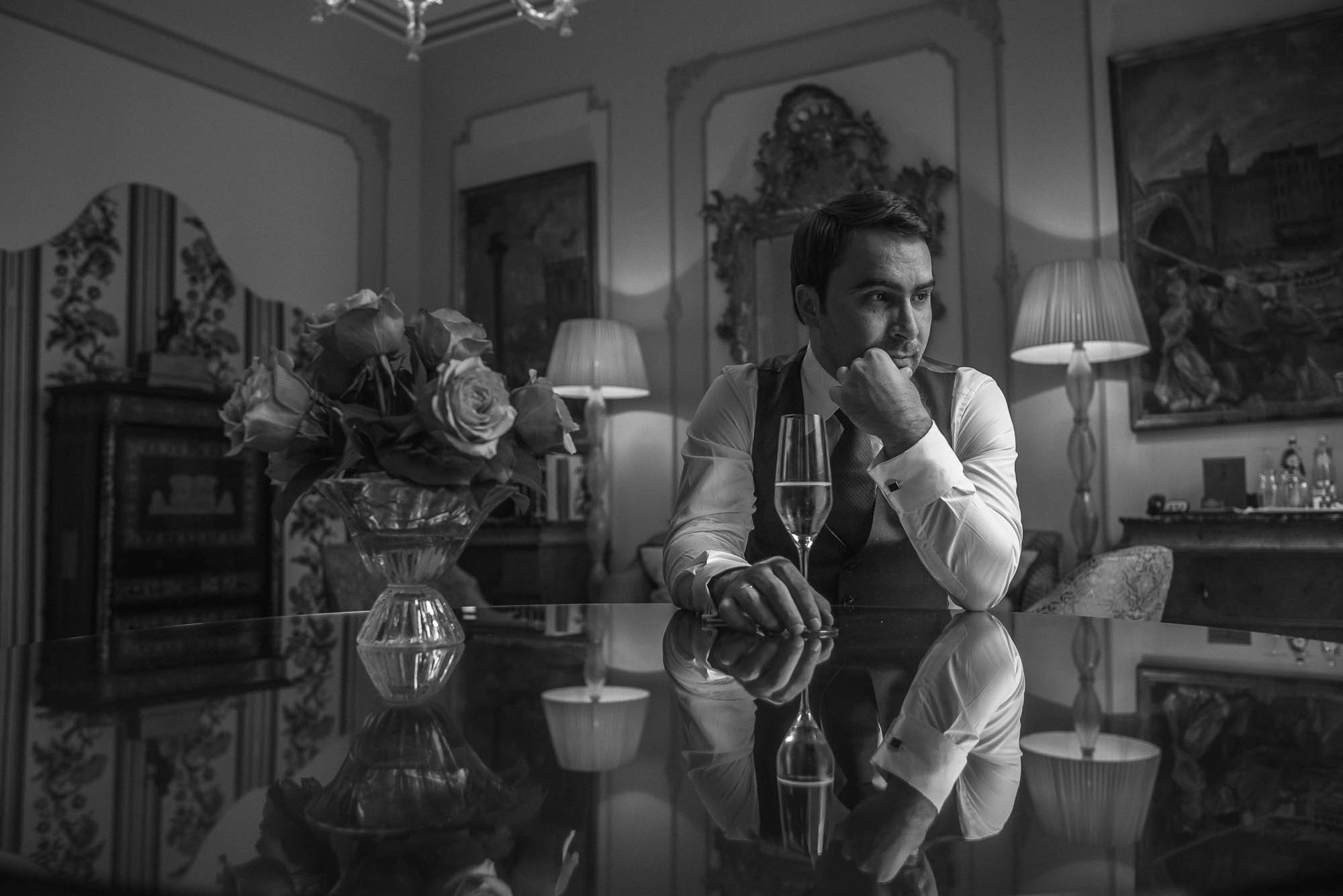 K+N|Servizio foto di matrimonio  in Venezia nella nebbia