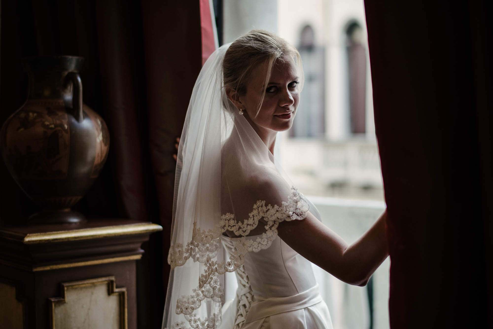 K+N|Servizio foto di matrimonio  in Venezia nella nebbia