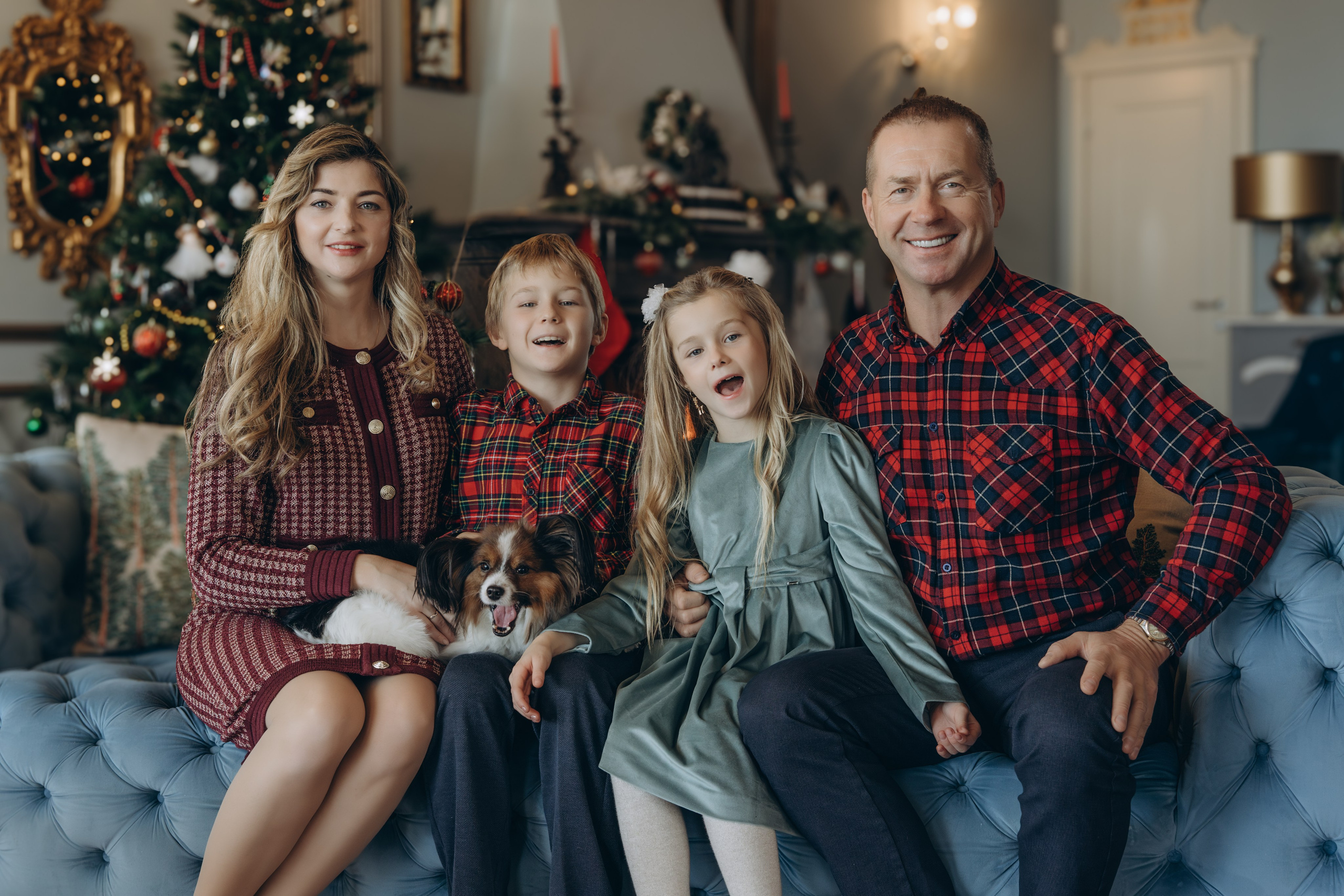 XMAS FAMILY SHOOTING. PHOTOGRAPHER IN ITALY