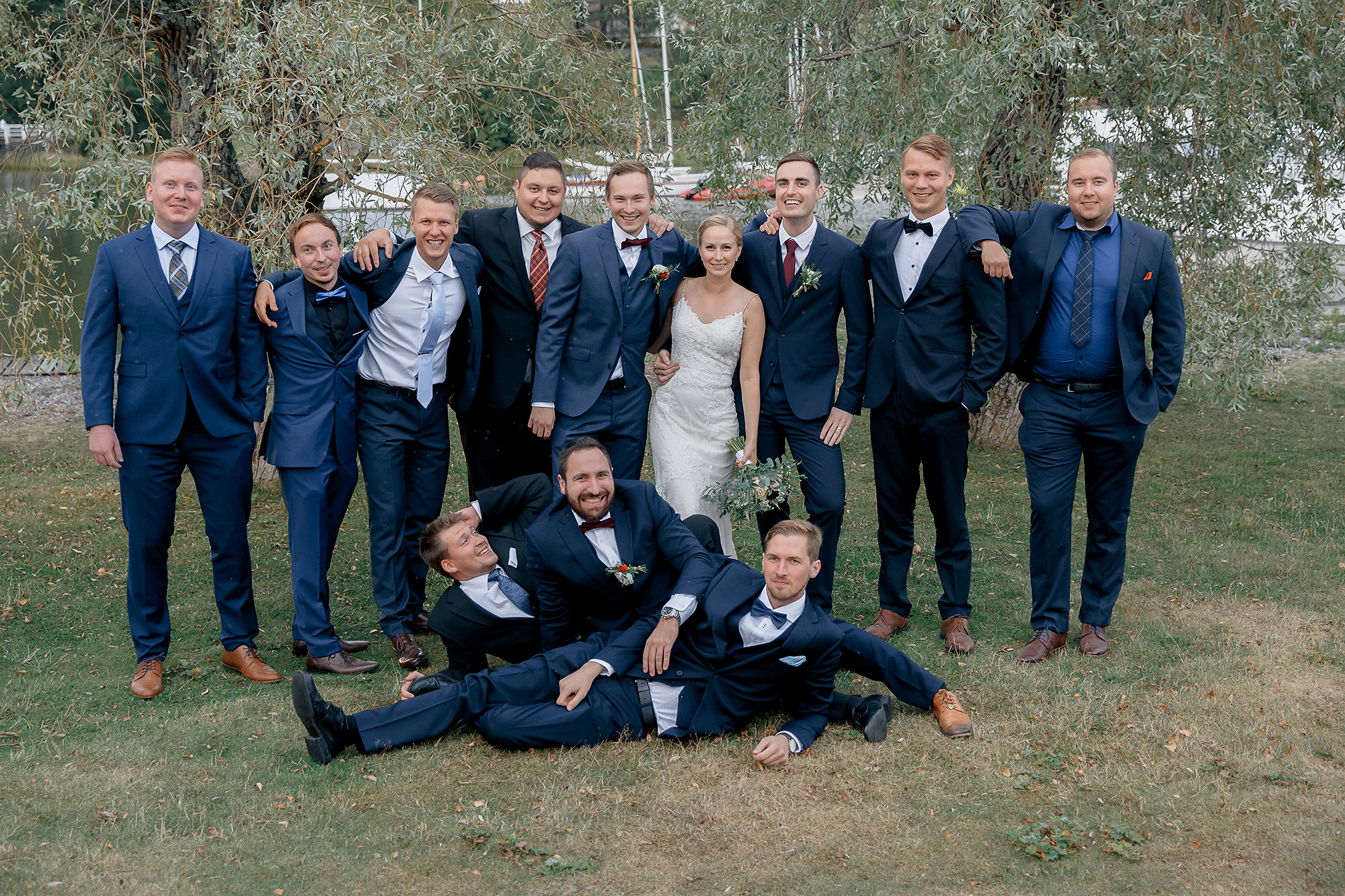 Riikan ja Laurin häät Kulosaaren kasinolla