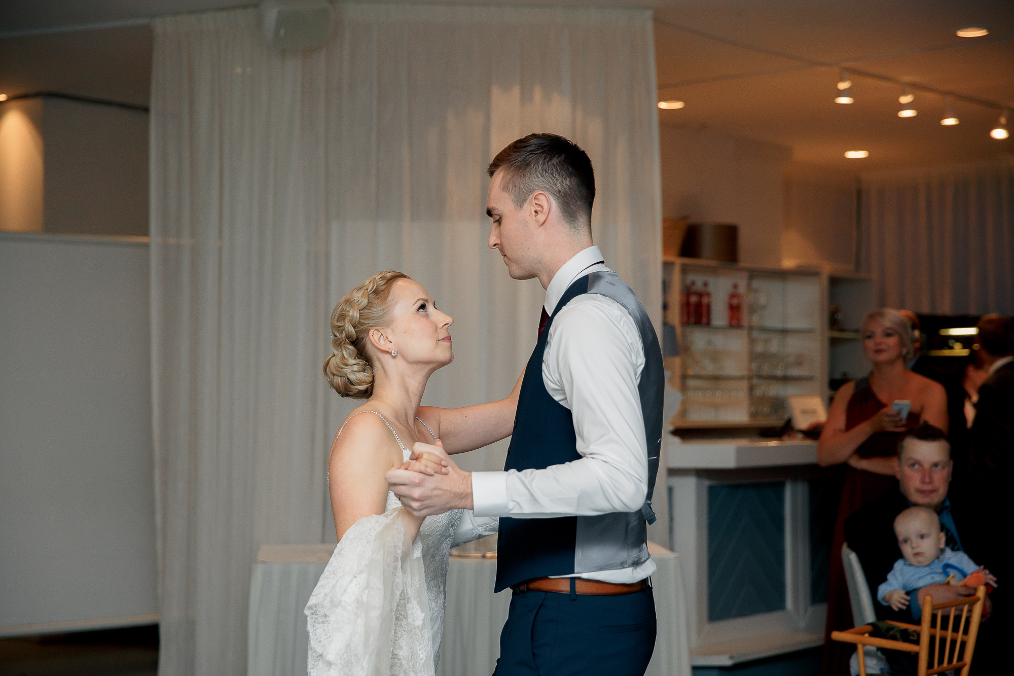 Riikan ja Laurin häät Kulosaaren kasinolla