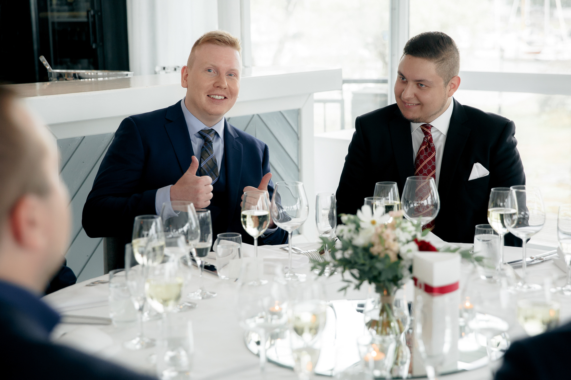 Riikan ja Laurin häät Kulosaaren kasinolla