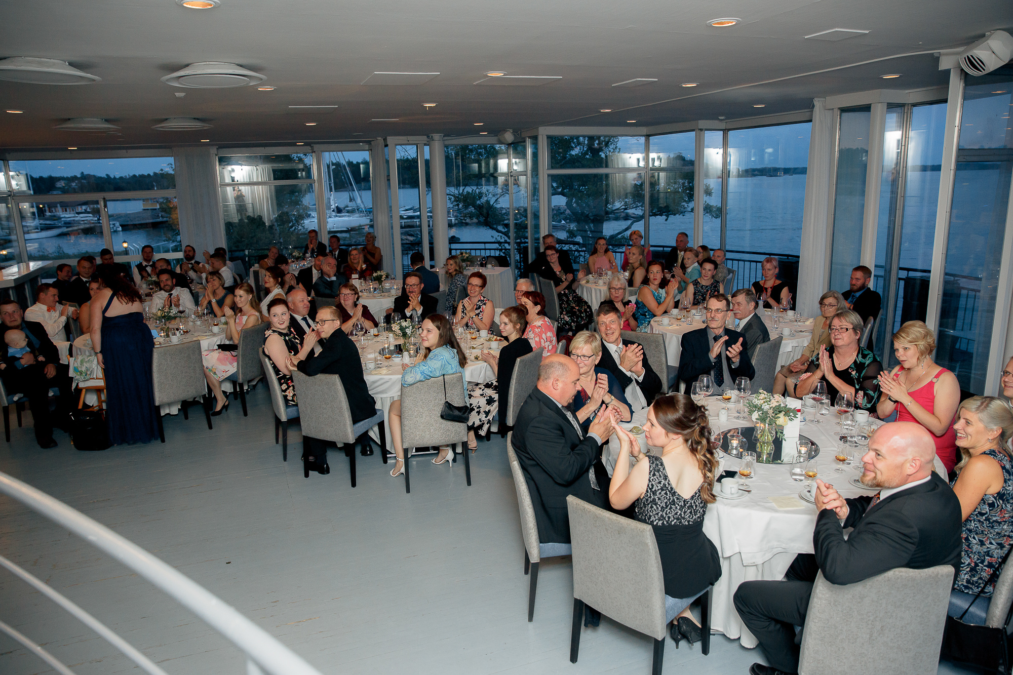 Riikan ja Laurin häät Kulosaaren kasinolla