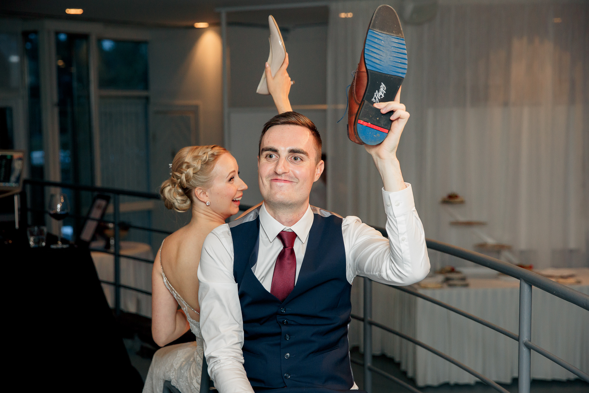 Riikan ja Laurin häät Kulosaaren kasinolla