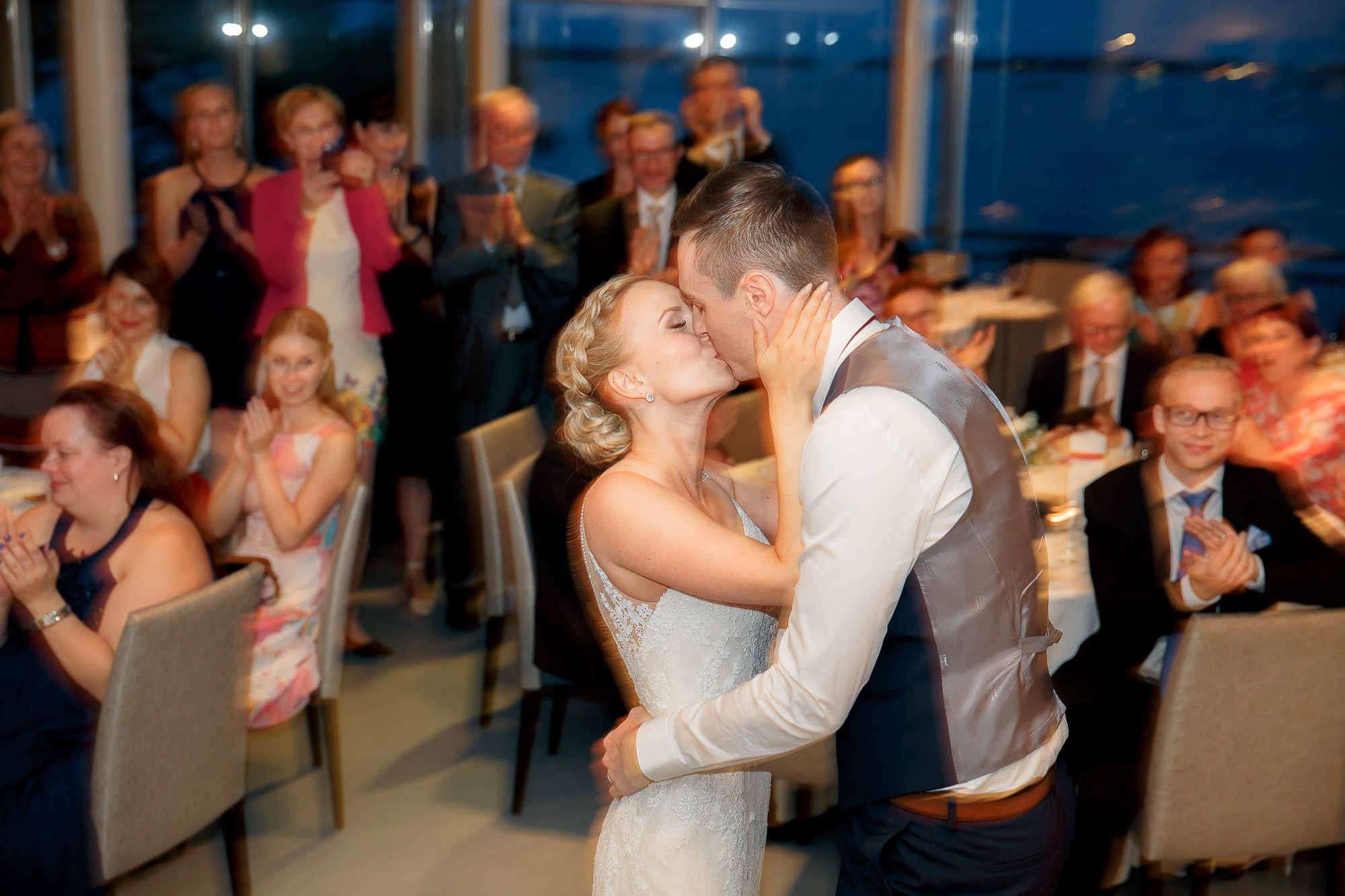 Riikan ja Laurin häät Kulosaaren kasinolla