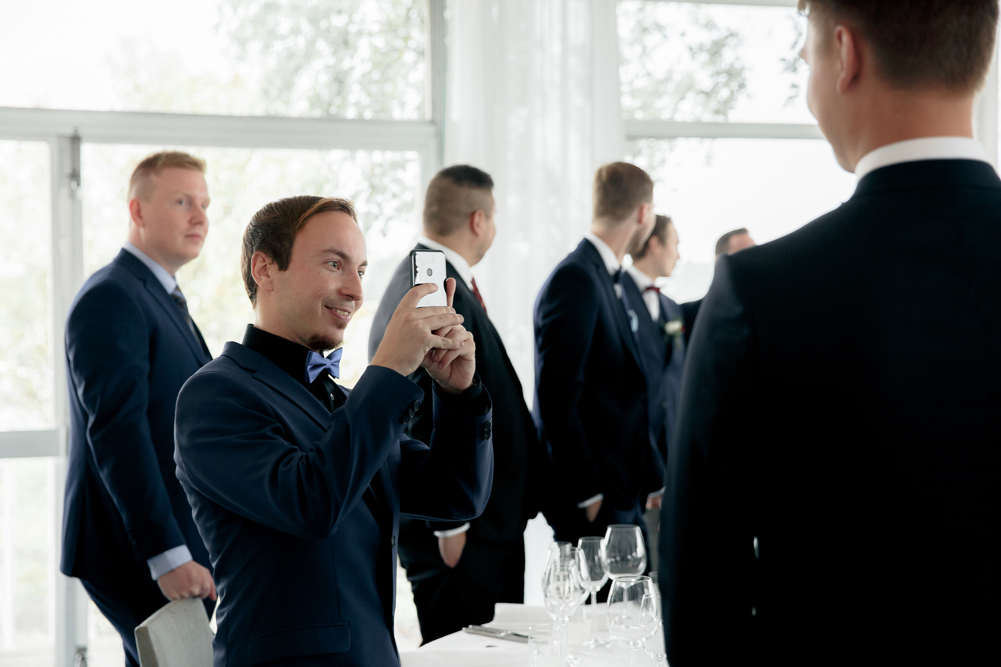 Riikan ja Laurin häät Kulosaaren kasinolla