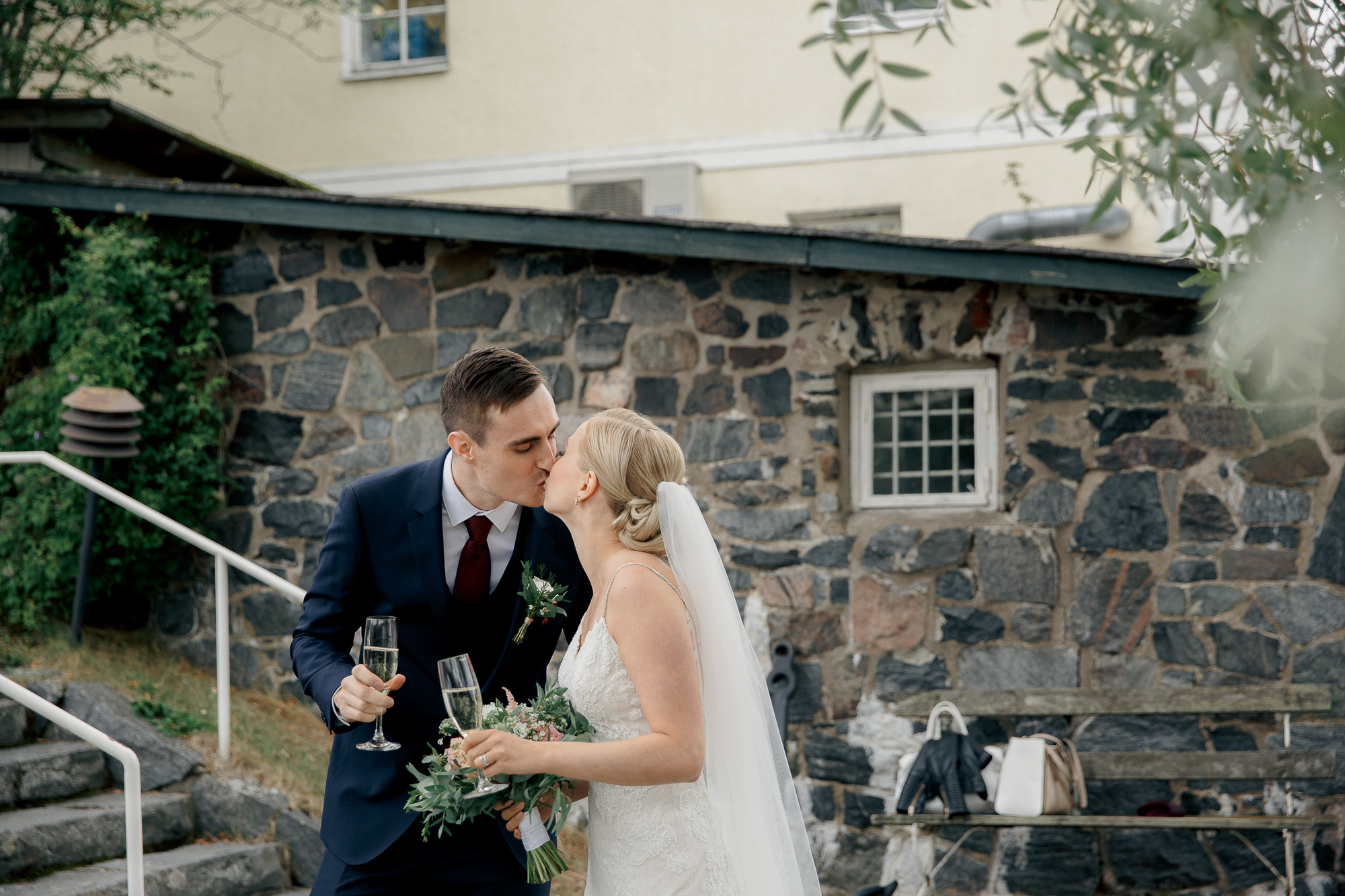 Riikan ja Laurin häät Kulosaaren kasinolla