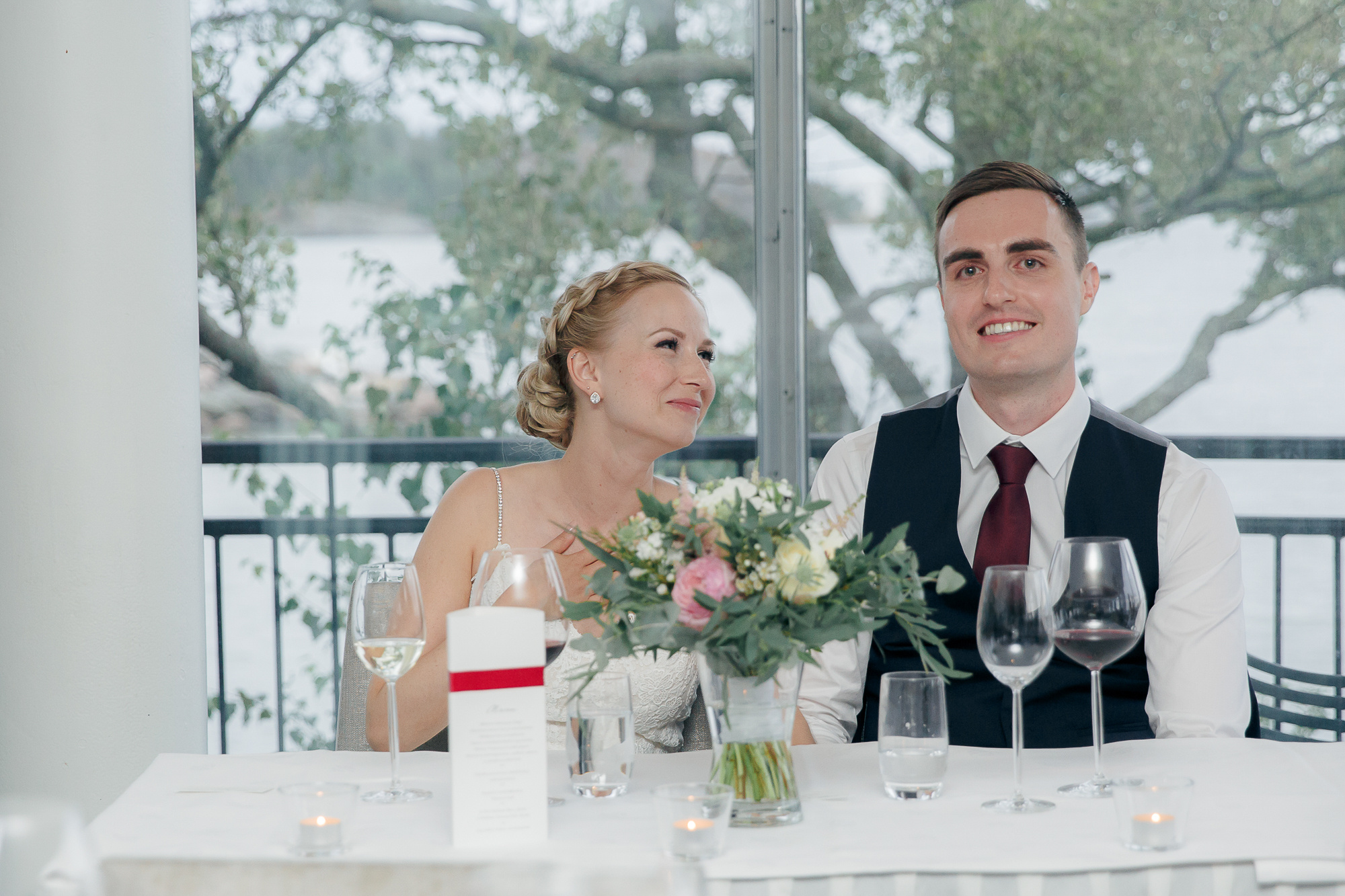 Riikan ja Laurin häät Kulosaaren kasinolla