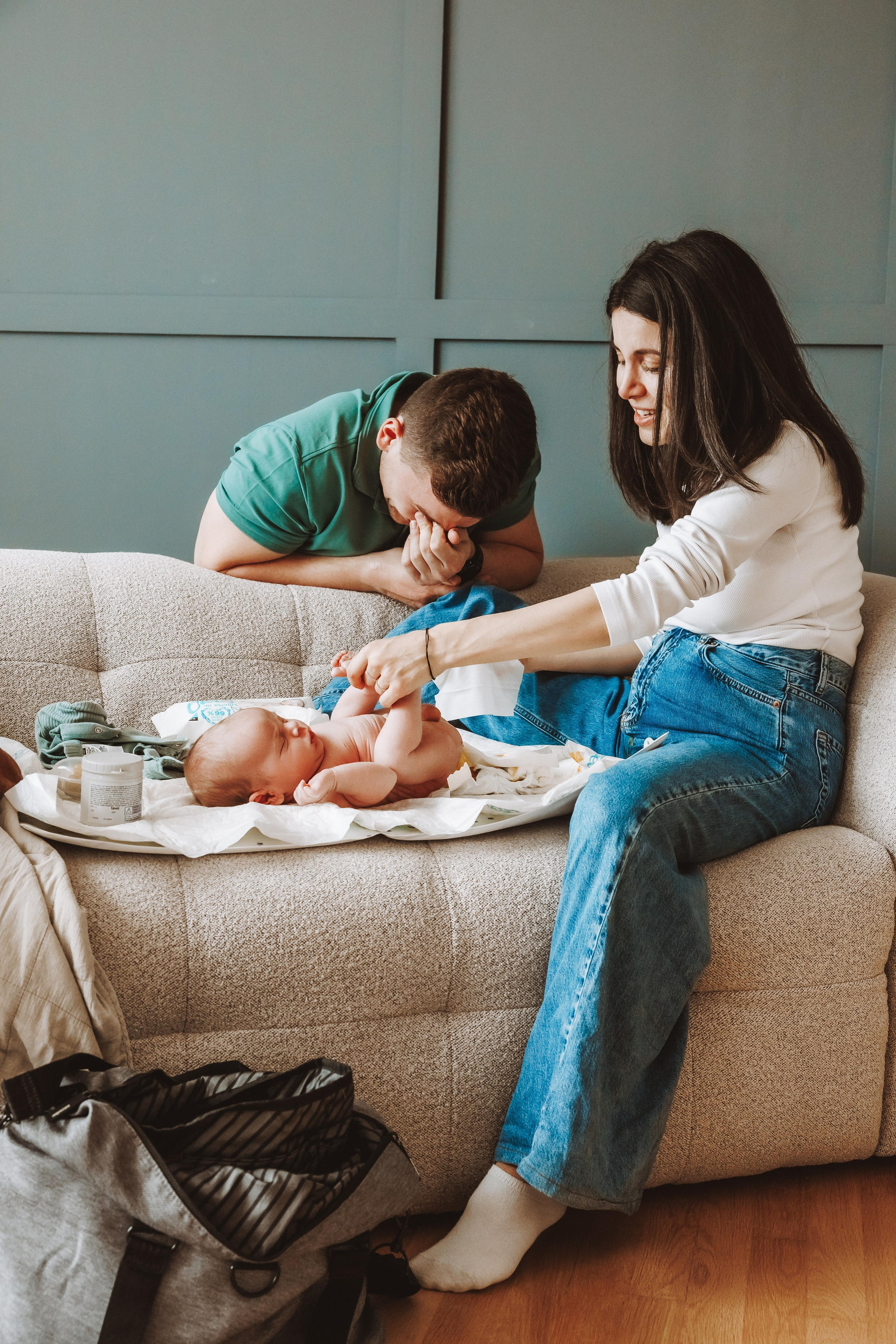 Фотосесия за новородено. Фотограф Ирина Йотова