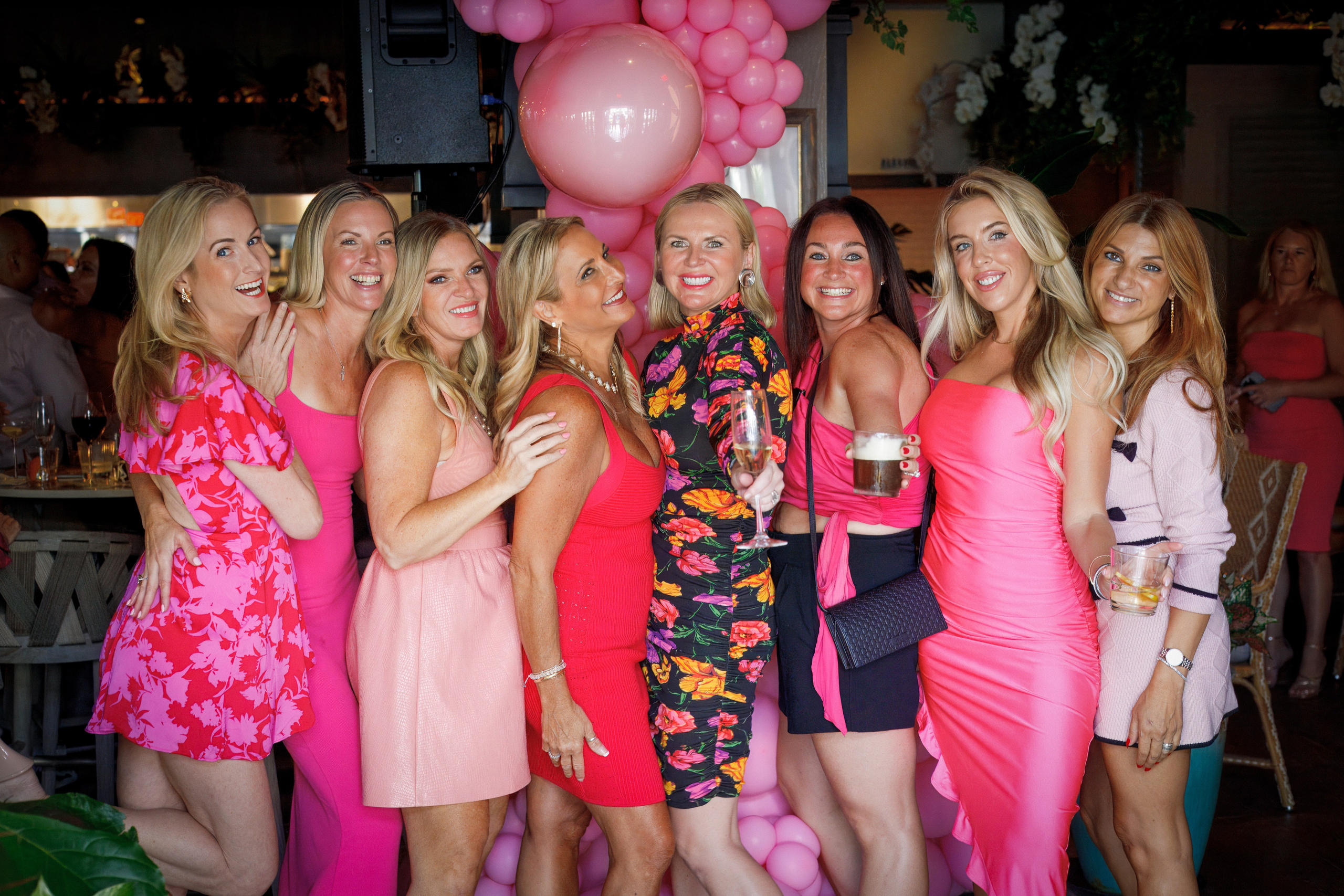 NLM Pink Party for Breast Cancer Awareness at Del Mar. Out and About 239
