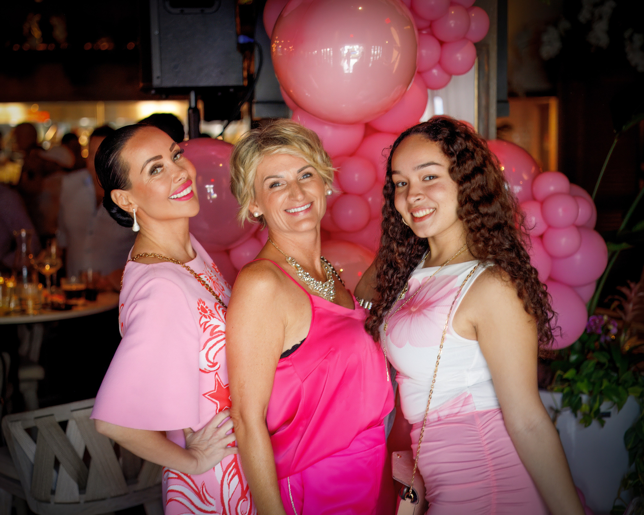 NLM Pink Party for Breast Cancer Awareness at Del Mar. Out and About 239