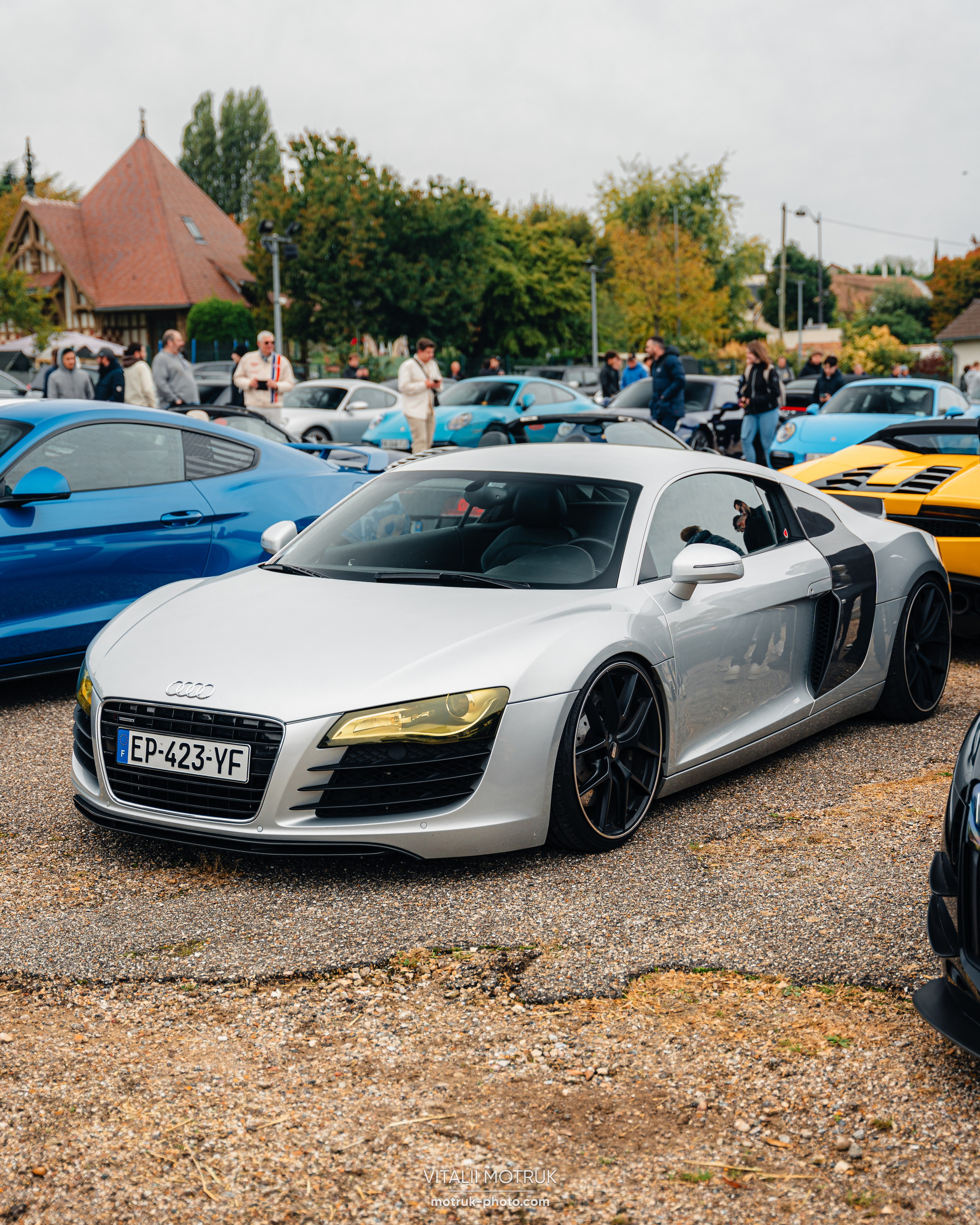 Cars and Coffee 29 septembre 2024. Photographe de voitures à Paris — Vitalii Motruk
