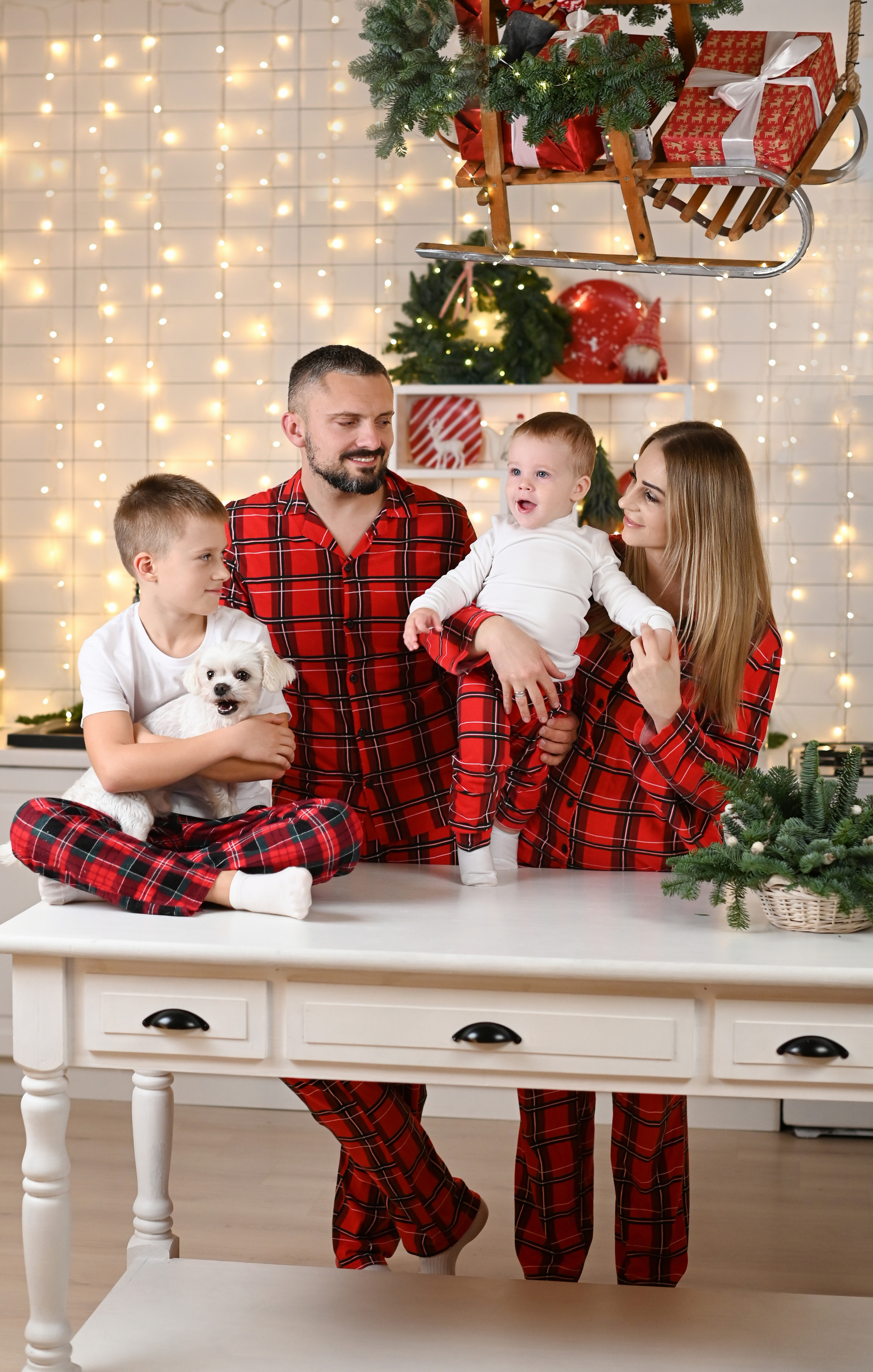 Новогодние съемки. Семейный и детский фотограф в Минске Надежда Савицкая