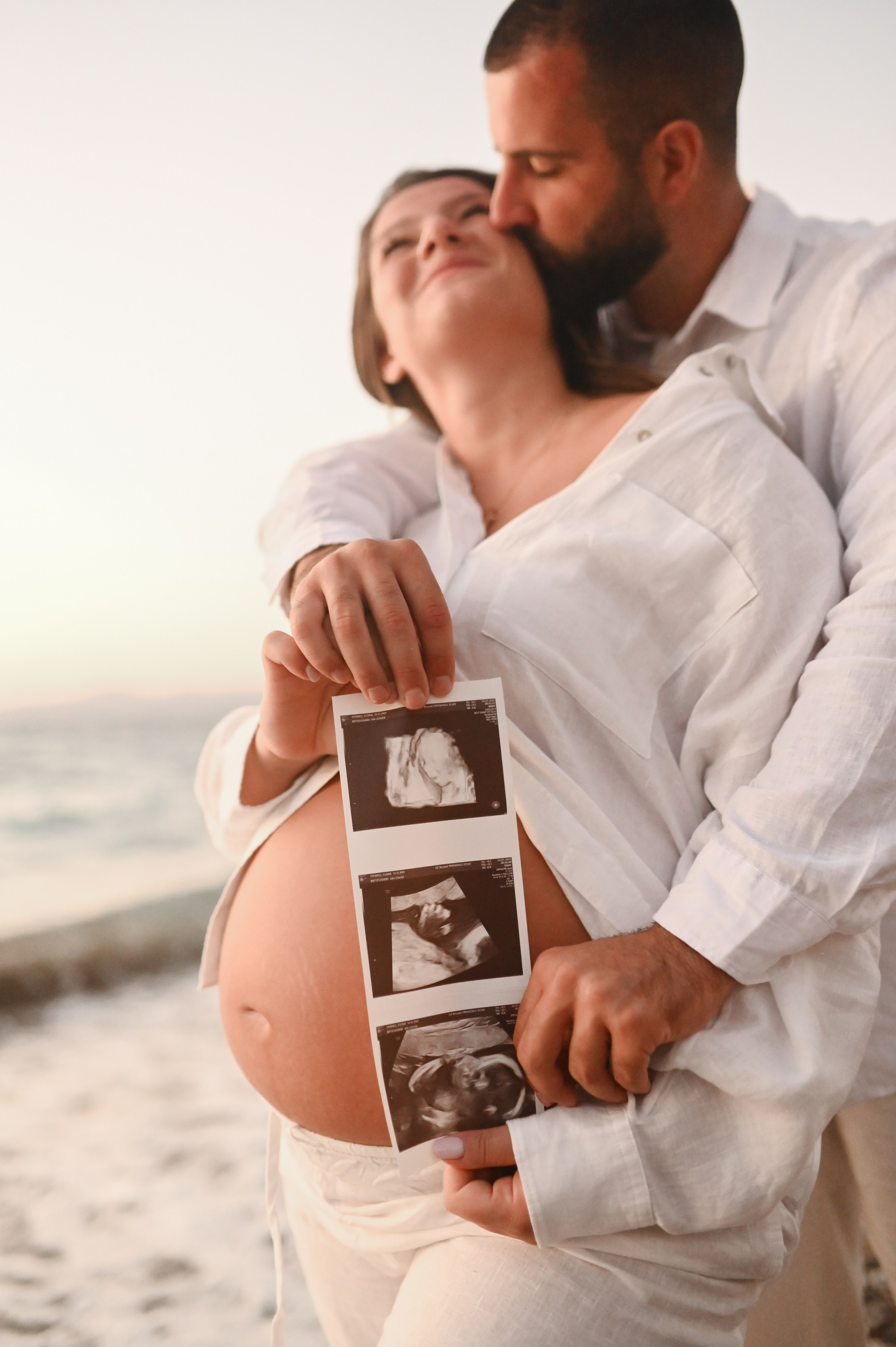Romantic Beach Photoshoot in Rhodes — Couples & Maternity Photography at Sunset. Photographer in Rhodes Island