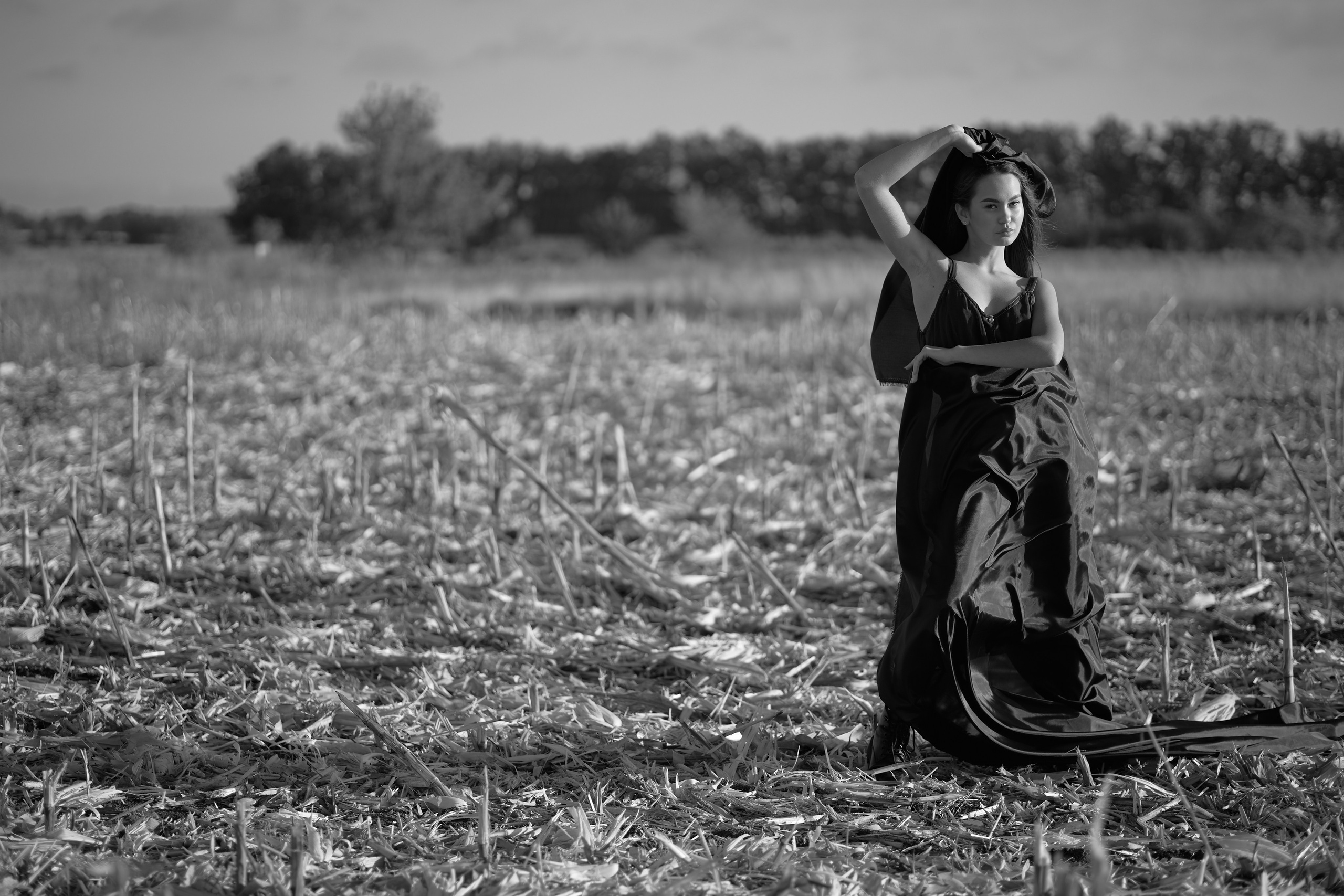 Творча зйомка «поле, світанок, осінь». Весільний та сімейний фотограф Черкас