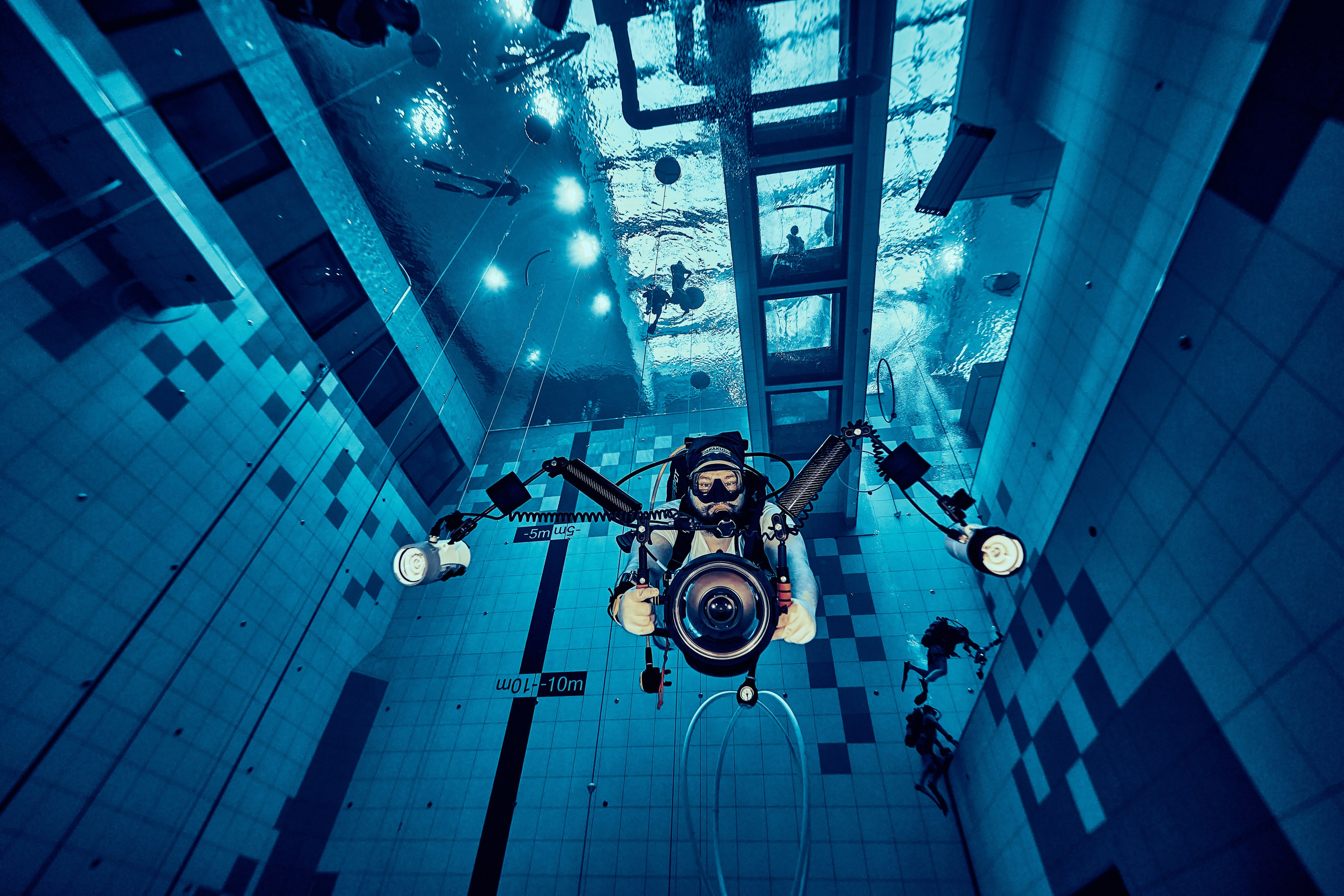 Fotoweekend w Deepspot - fotorelacja z najgłębszego basenu w Europie. Andriej Szypilow - Fotografia & Wideografia