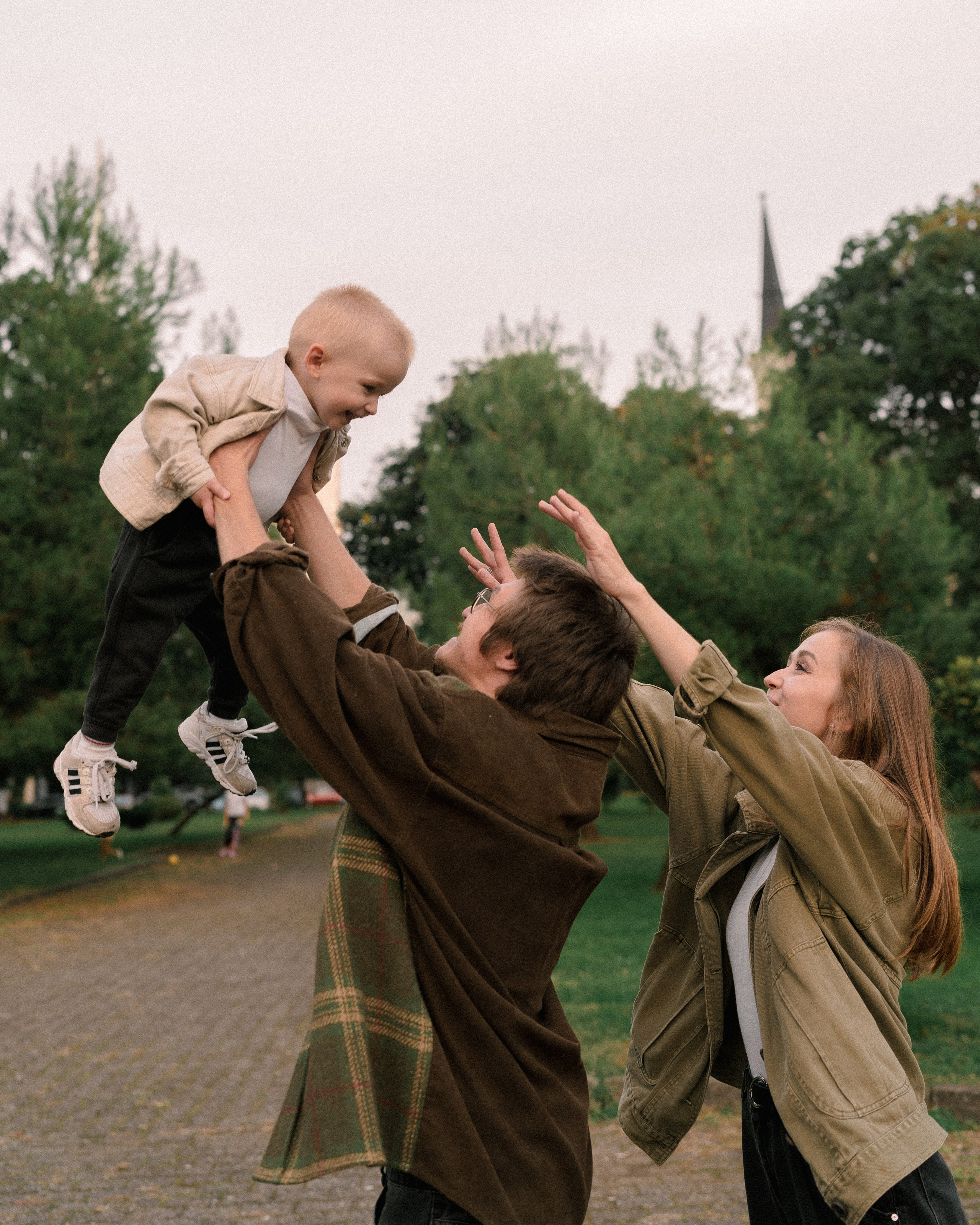 Семейная фотосессия — Мария, Антон и Платон. Портретный и свадебный фотограф в Батуми Валерия Азаренко