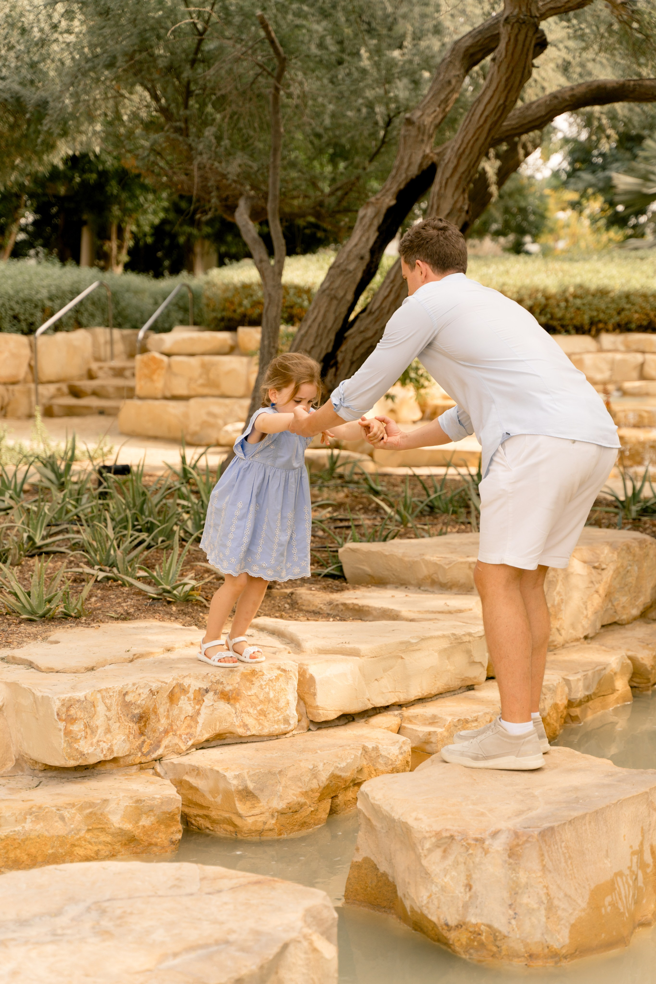 Семейная съемка в парке. Фотограф в Абу Даби Марина