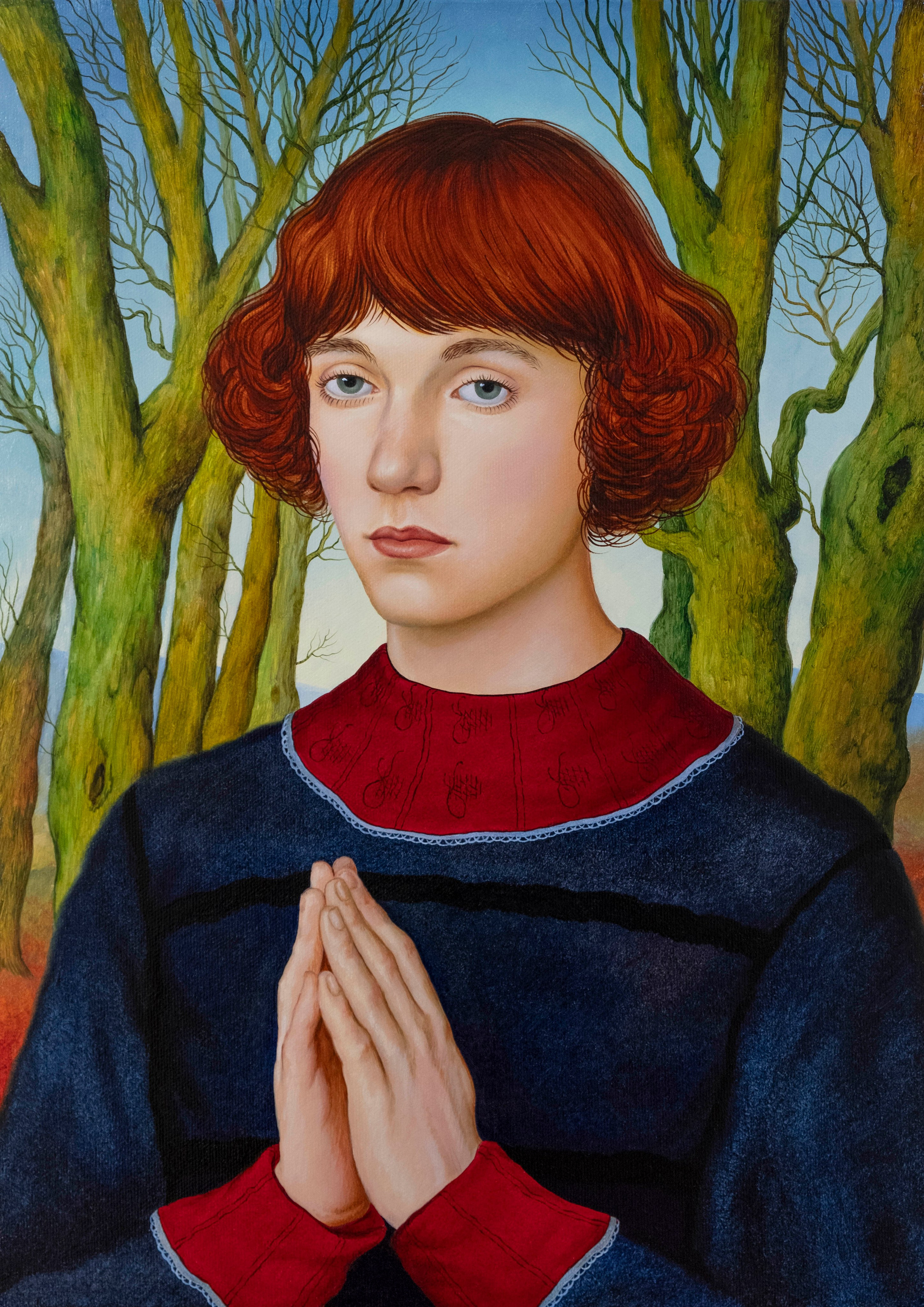 Portrait and Alley. ELEN BEZHEN