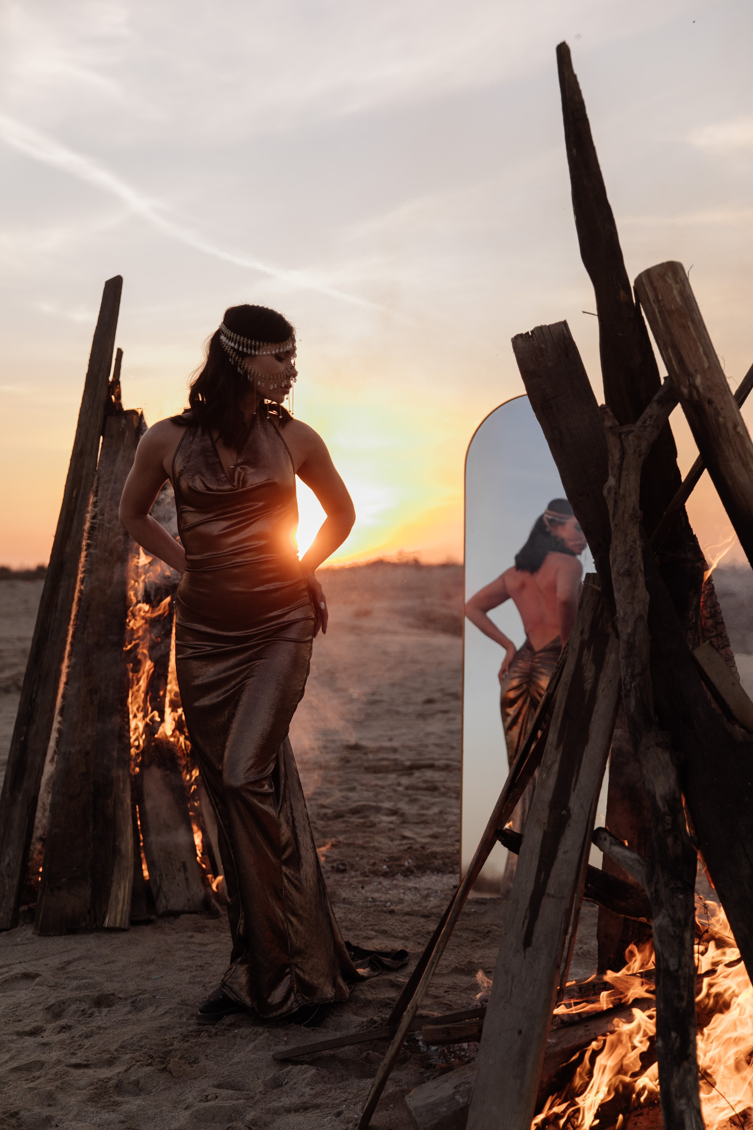 Огненная. Фотограф Вероника Яцына в Ташкенте