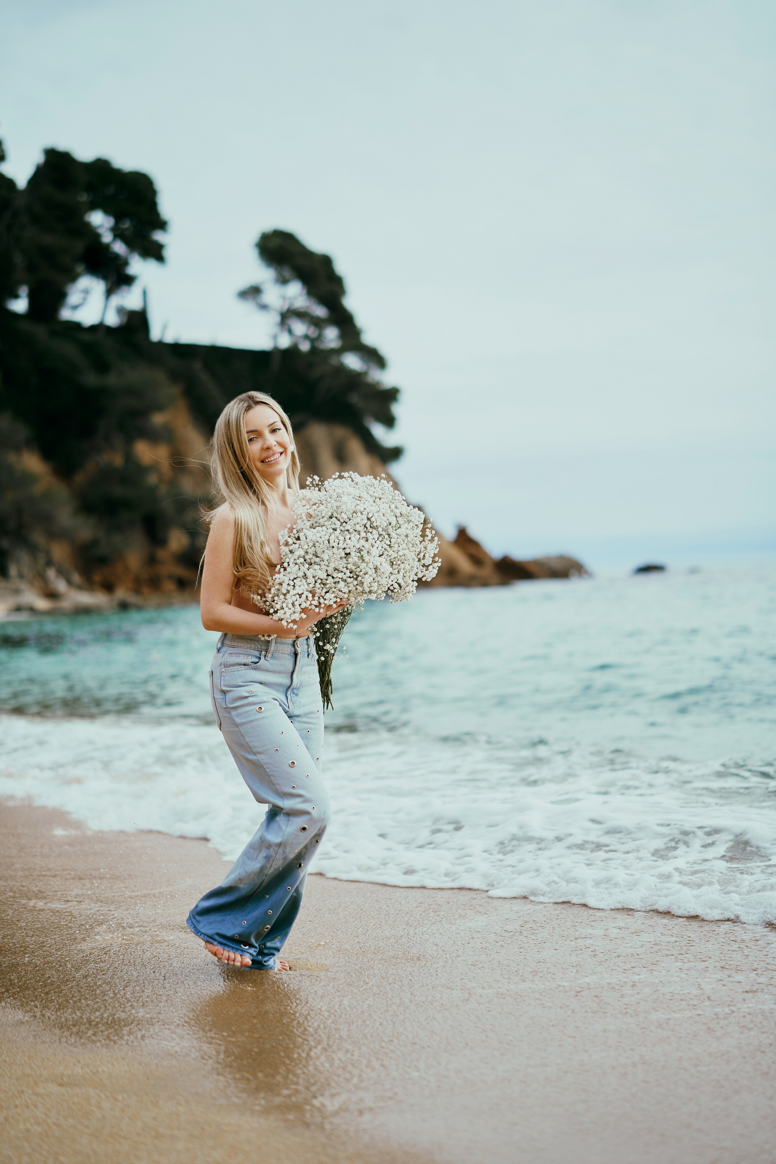 Адриана. Облако из цветов. Фотограф в Барселоне Жанна Захарченко