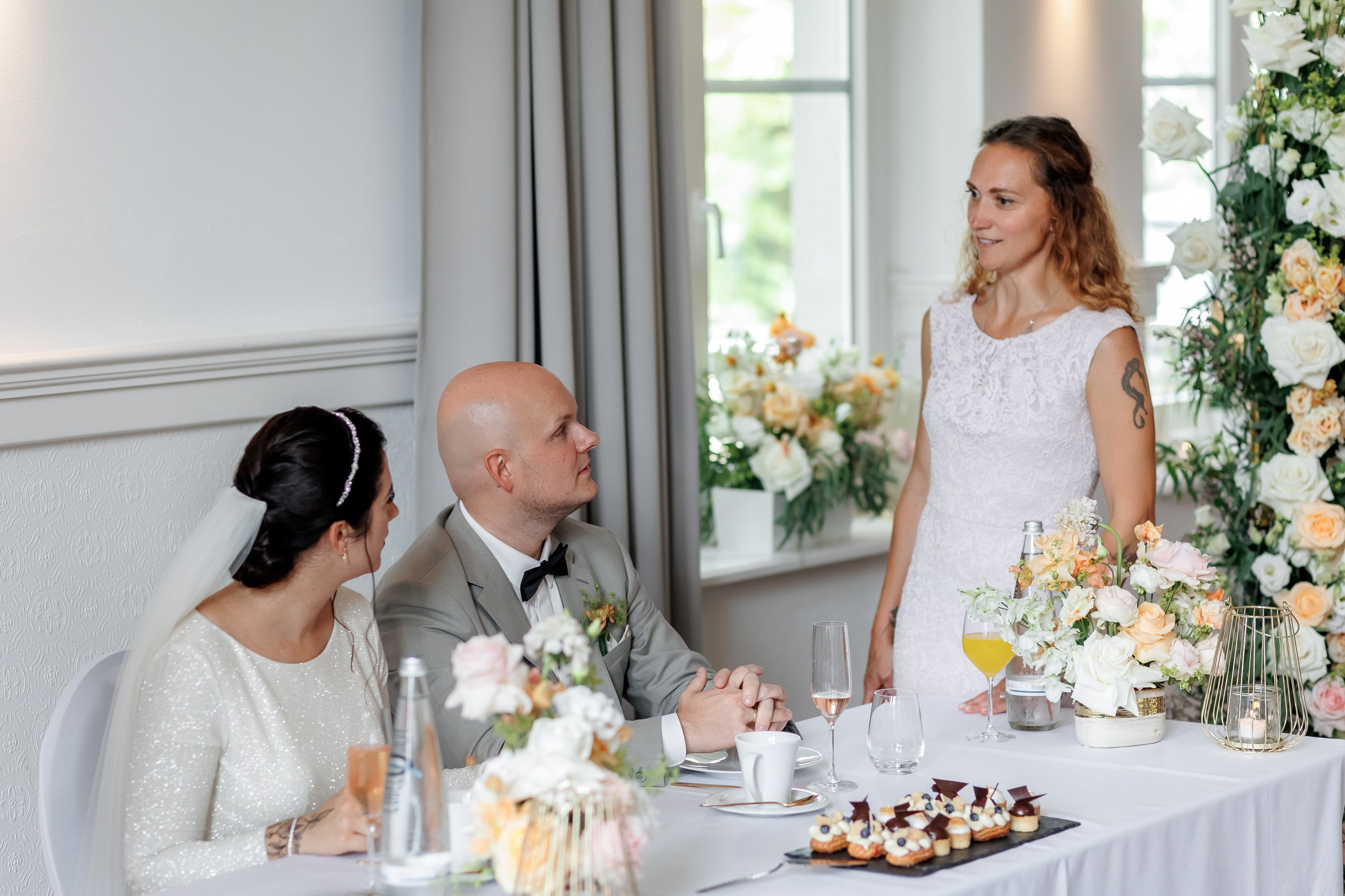 Yasmin und Mathias: Eine Traumhochzeit in der Villa Schützenhof. Hochzeitsfotografie in Berlin Nataliia Schütze
