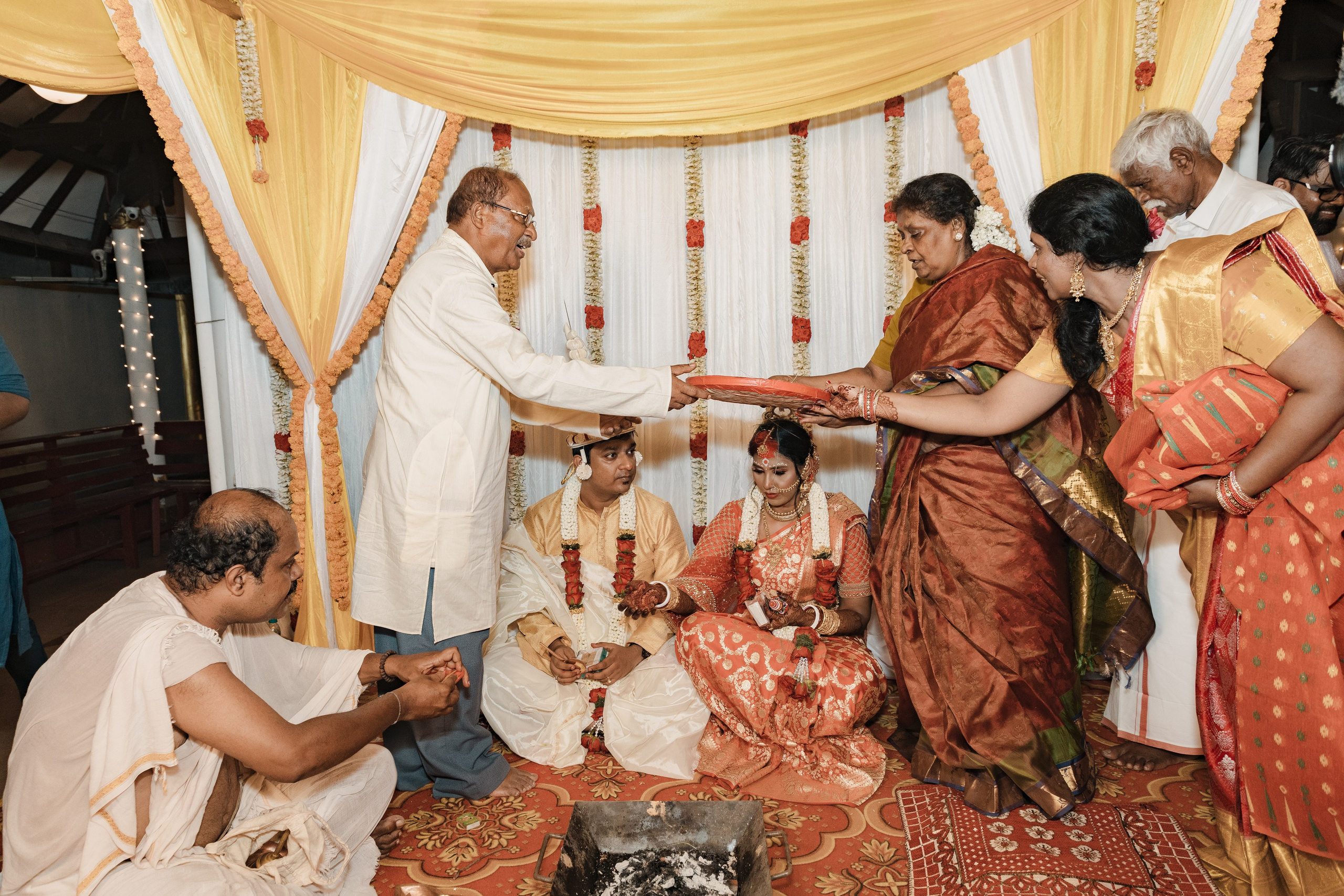 Sagaya & Rakesh. Agam Vizha