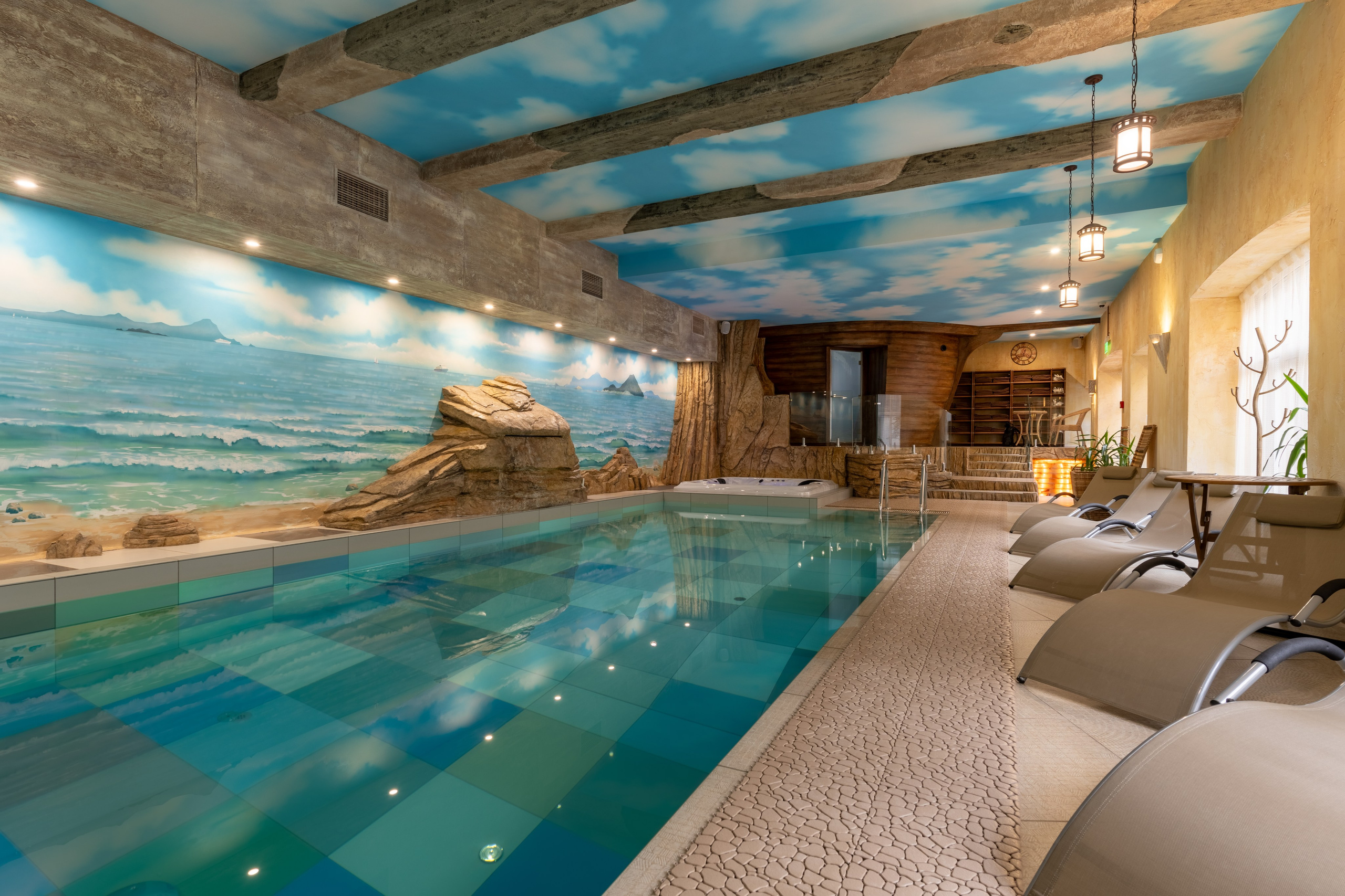 СПА (Бассейн, хамам, сауна)