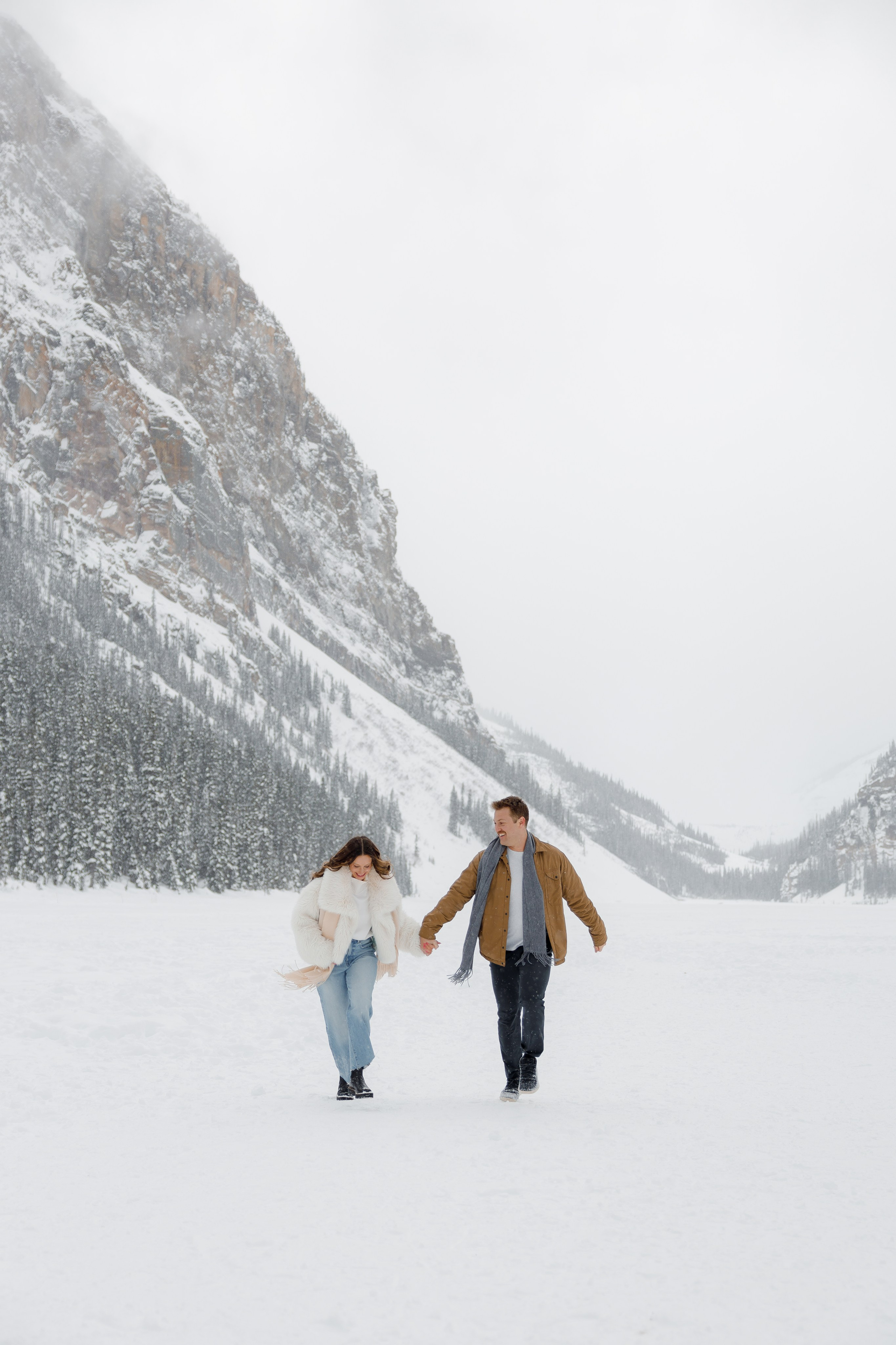 Lake Louise engagement session. Home