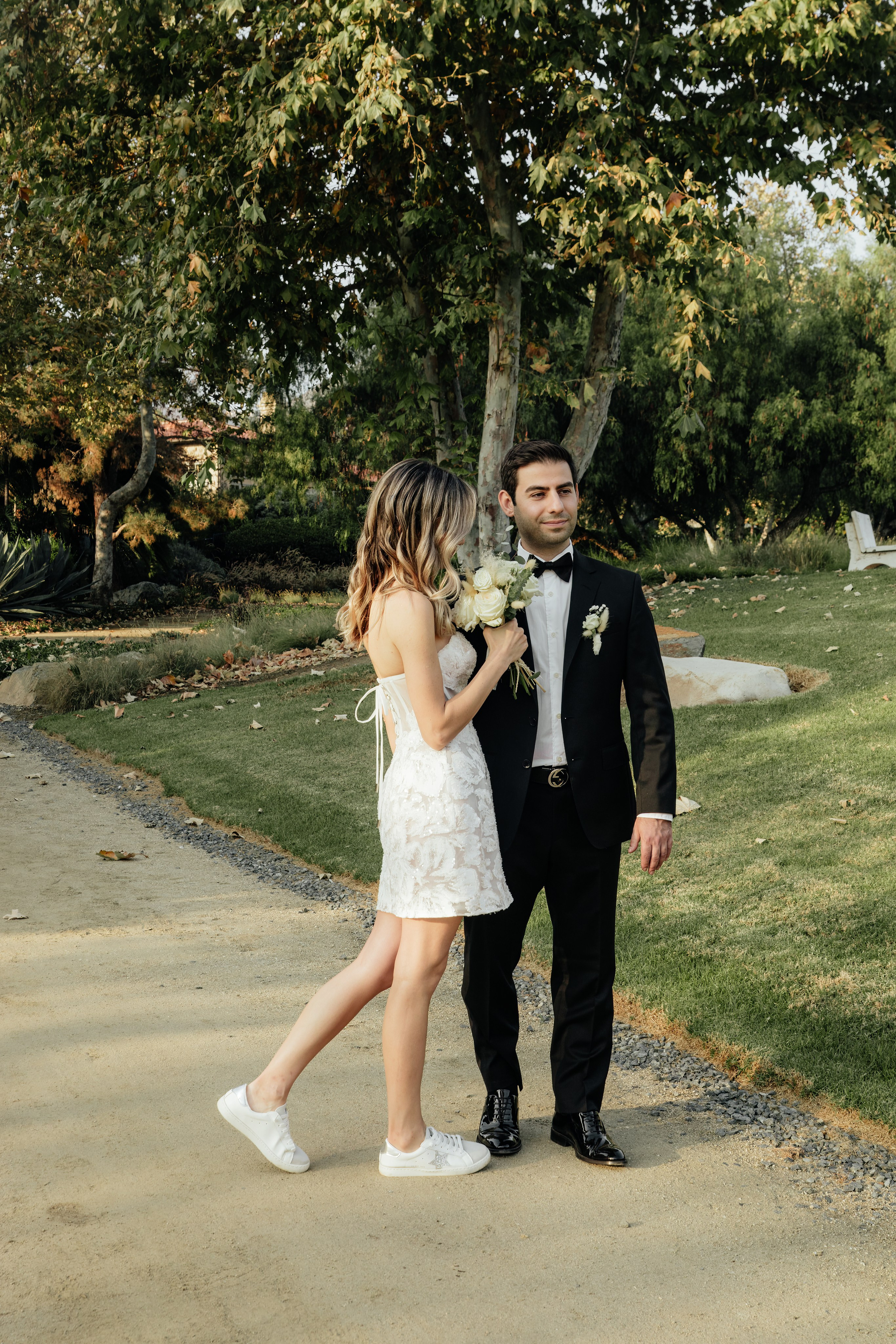 Romantic Backyard Wedding