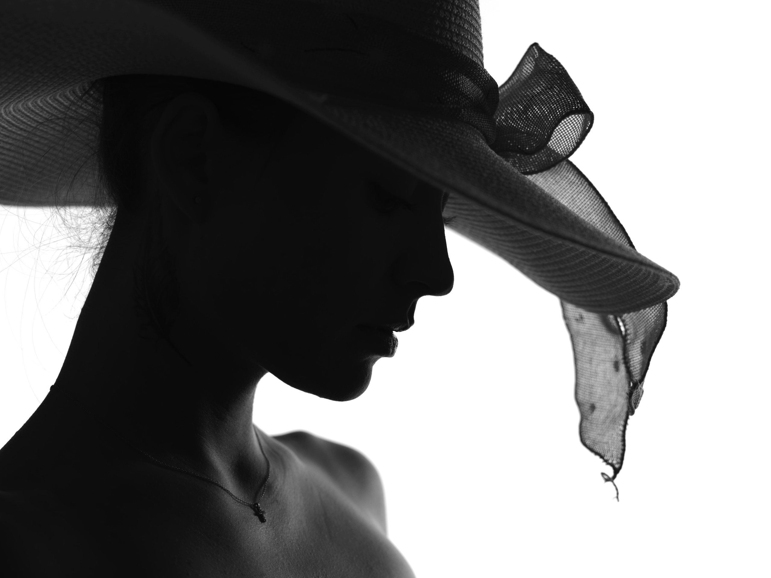 In the shadow (Silhouette). British Award winning Fine Art & Portrait Photographer Elmira Watts