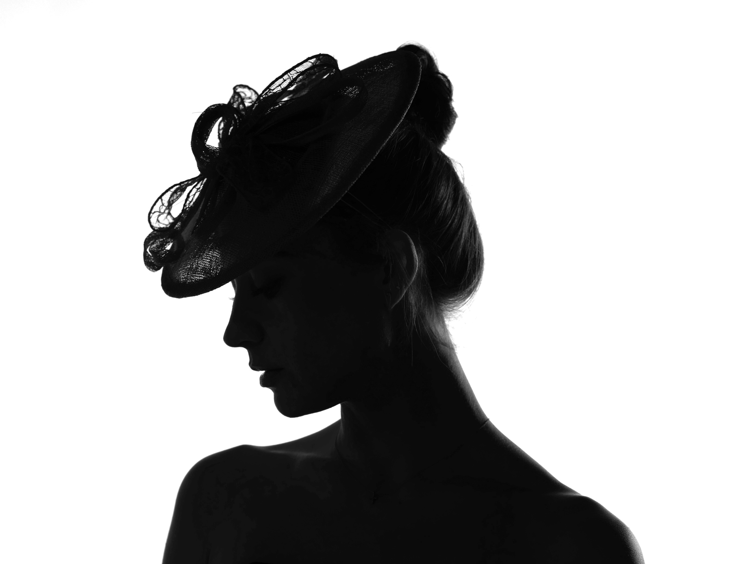 In the shadow (Silhouette). British Award winning Fine Art & Portrait Photographer Elmira Watts