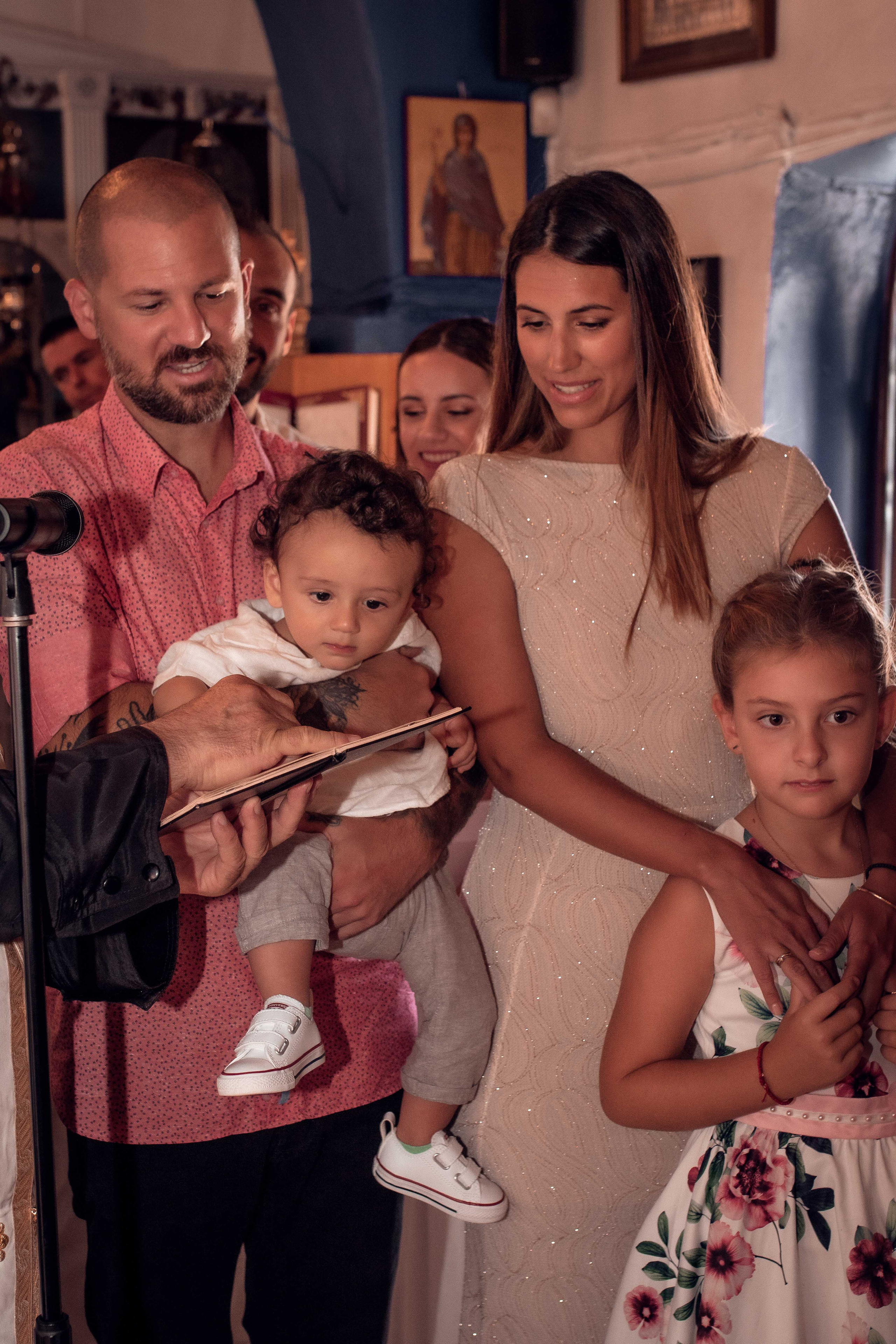 Baptism. Family Photographer in Greece