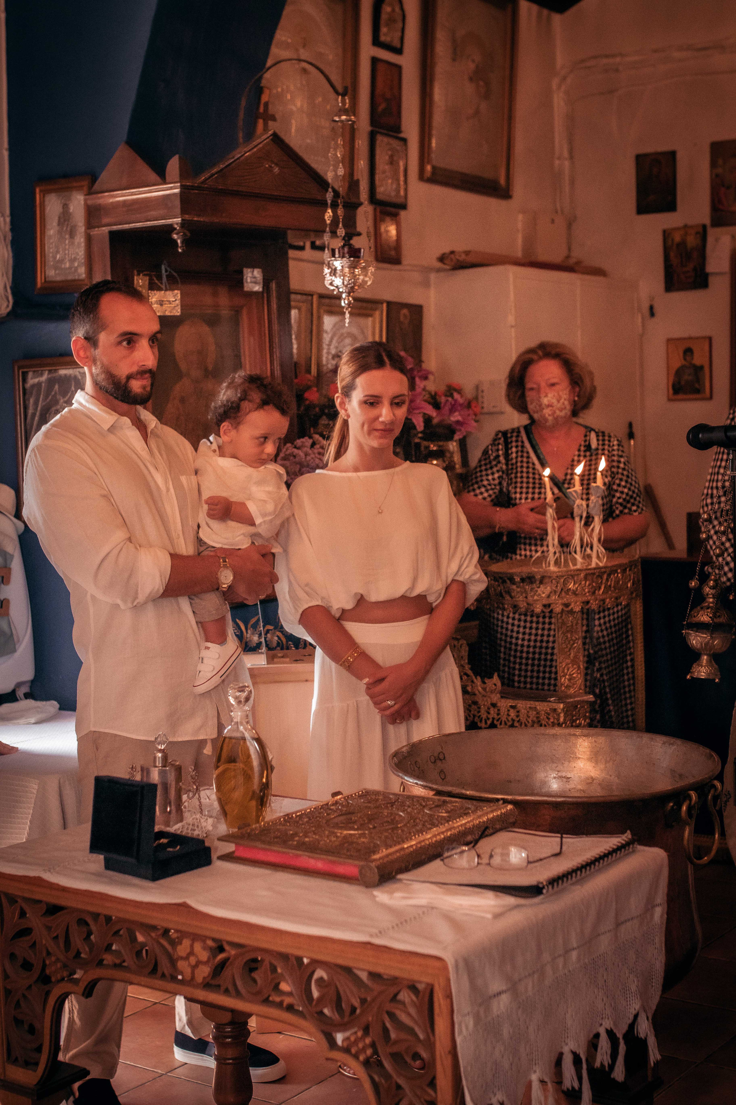 Baptism. Family Photographer in Greece