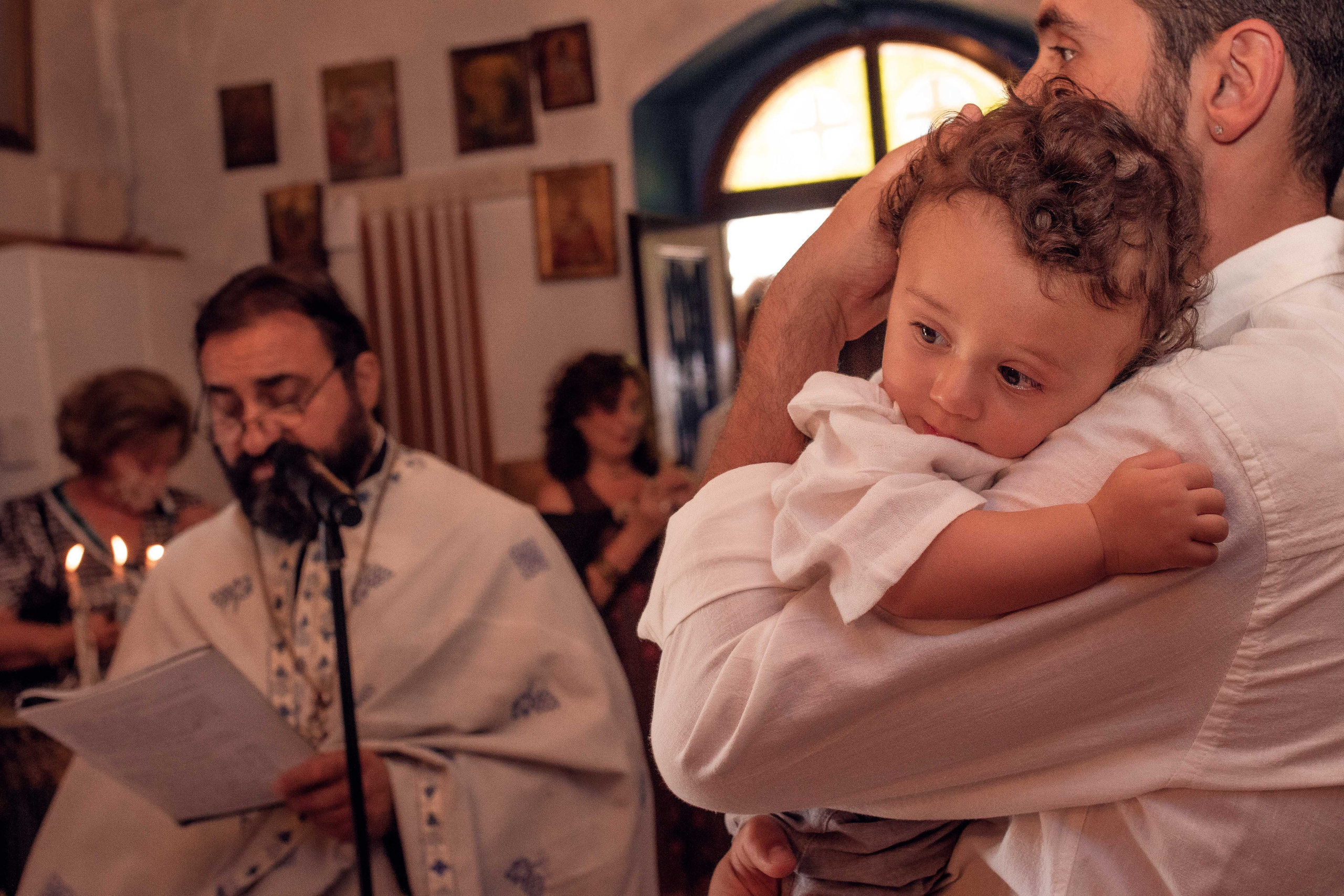 Baptism. Family Photographer in Greece