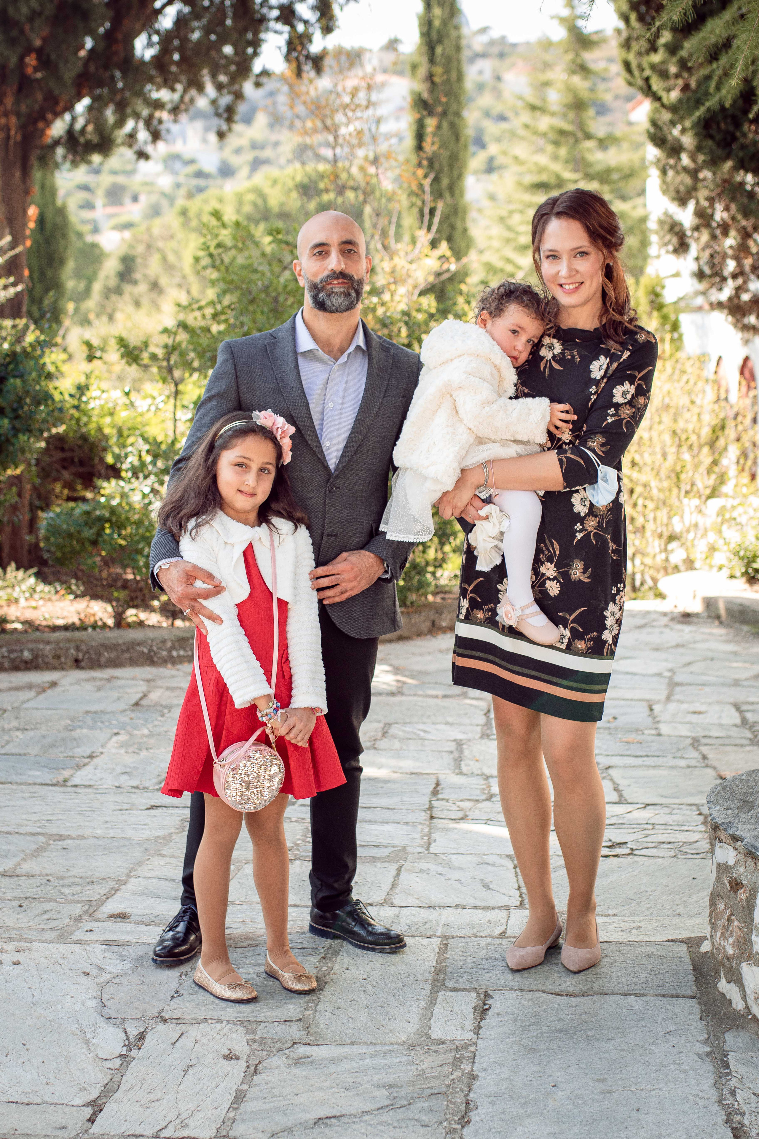 Baptism. Family Photographer in Greece