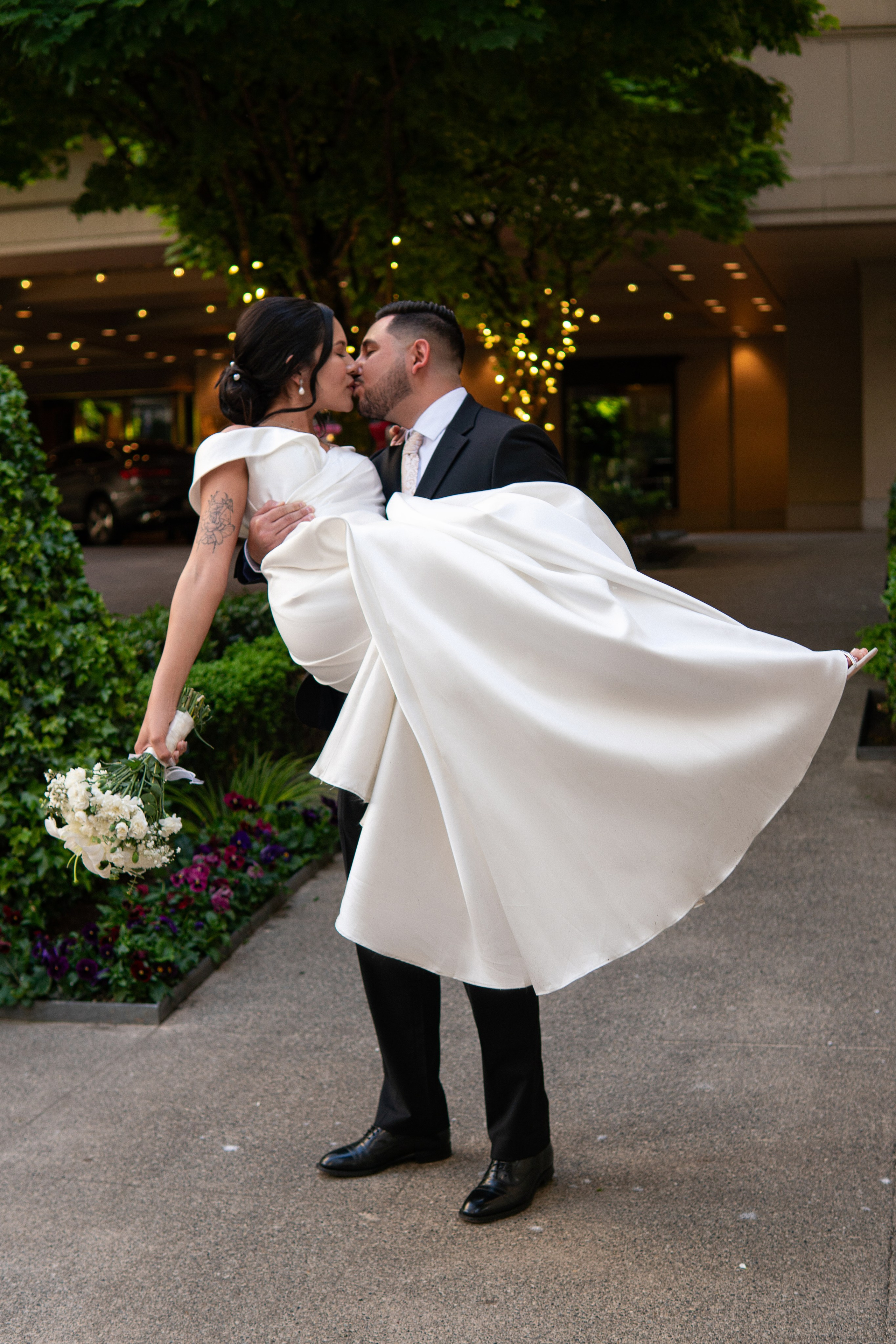 Bessie and Julio | Wedding Portrait session. Photographer in Washington Sophia D