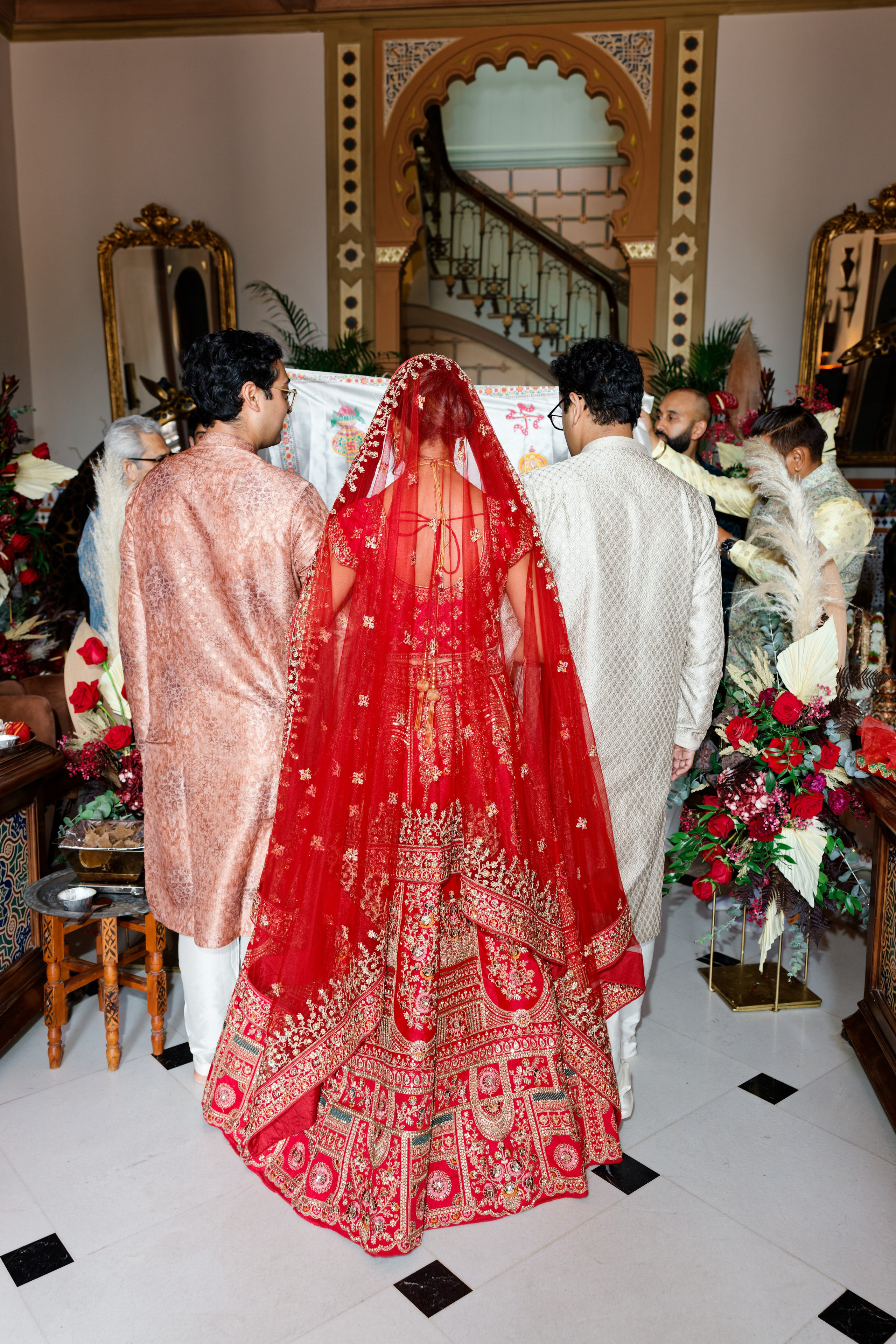 Indian wedding at Gran Villa Rosa, Barcelona