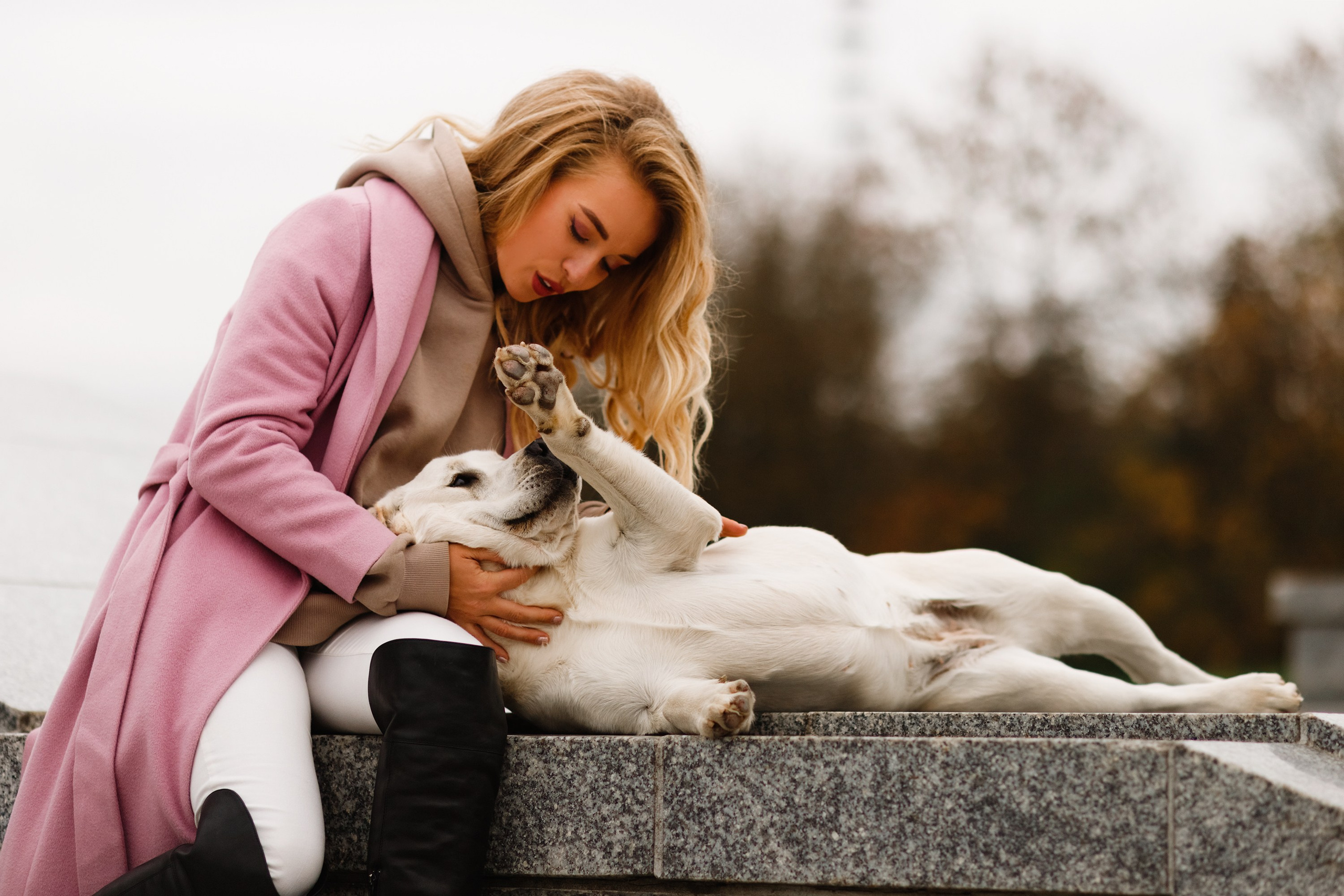 Tatiana & Tessa. Kaja | fotograf we Wrocławiu | ludzie i psy